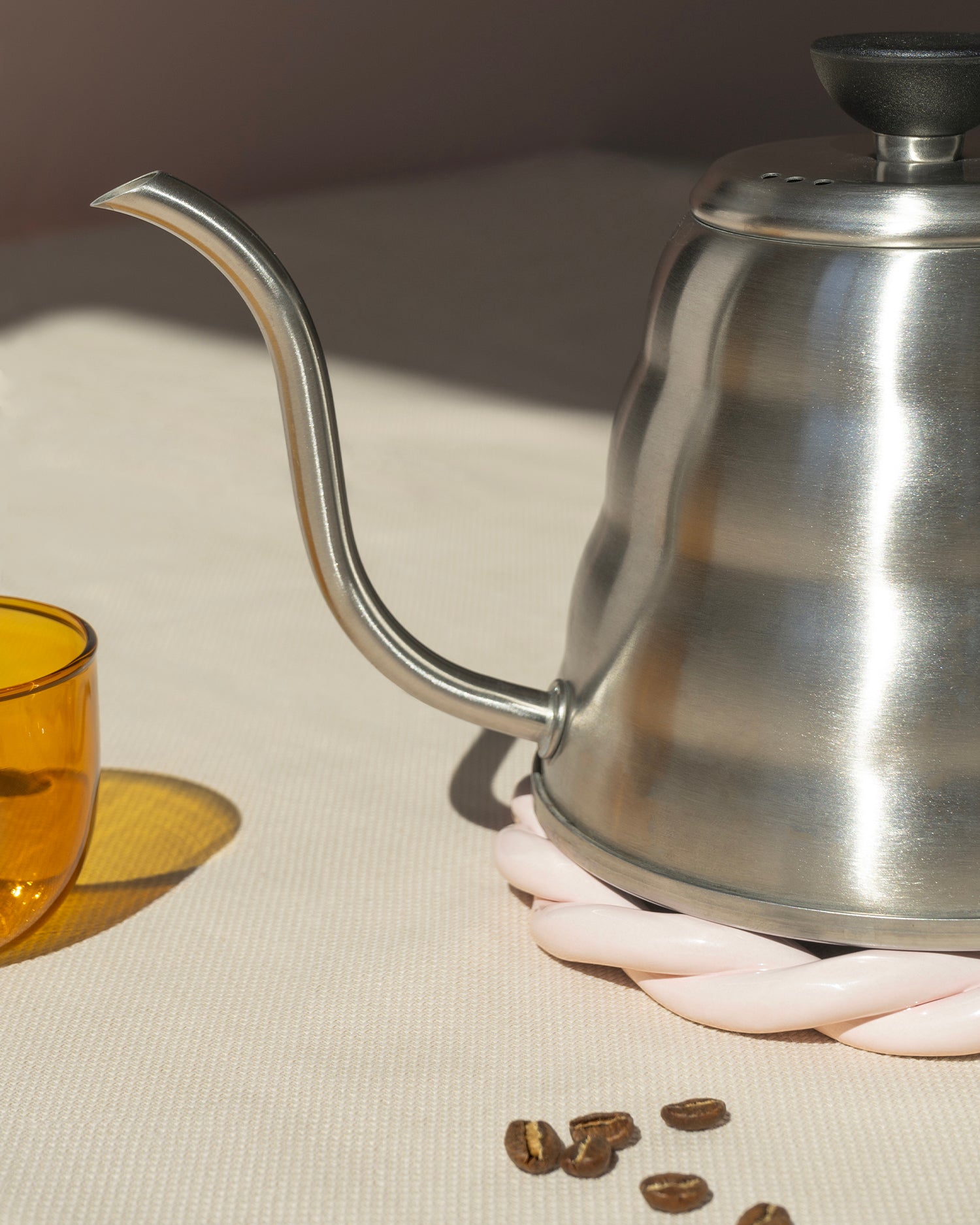 Sottopentola fatto a mano in ceramica Sicilia