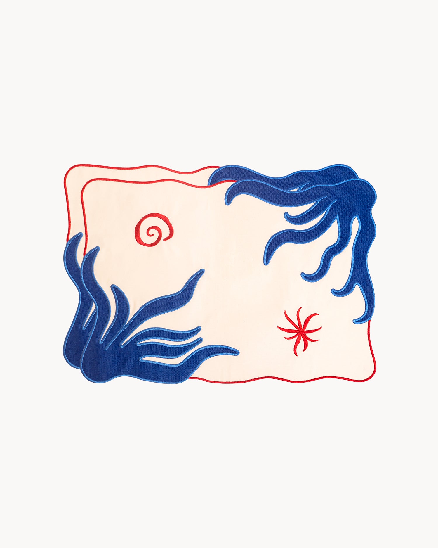 Set 2 tovagliette realizzate a mano Amalfi