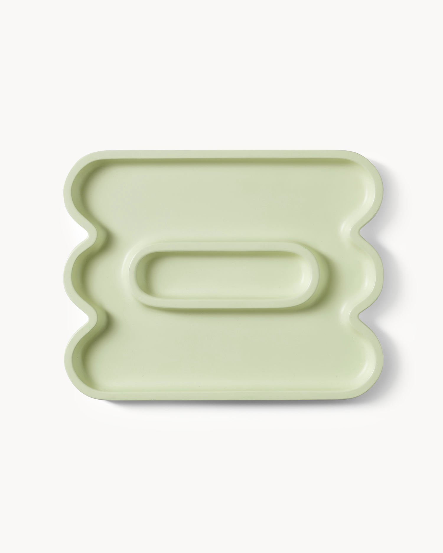 Portaoggetti in resina Templo Wave