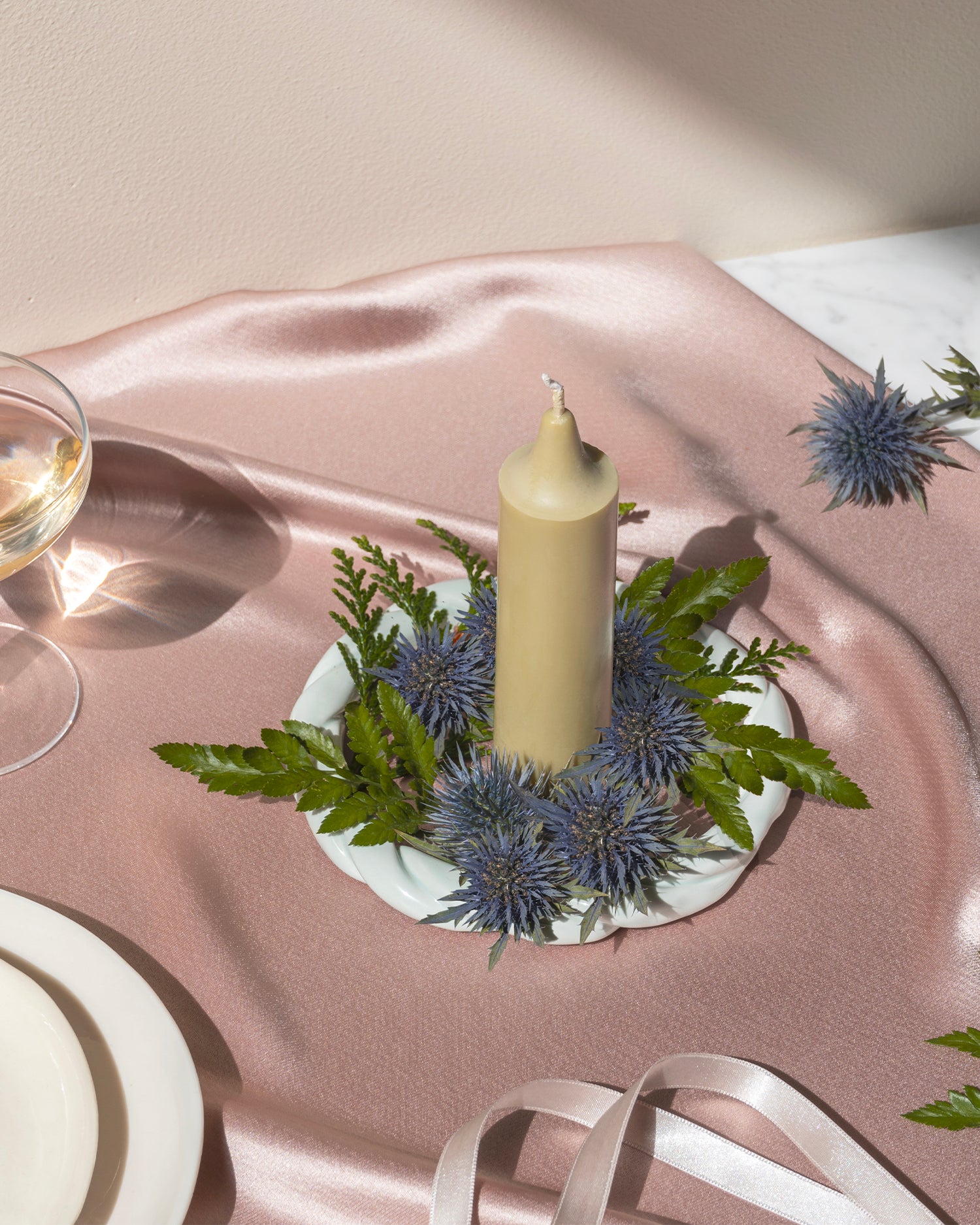 Sottopentola fatto a mano in ceramica Sicilia