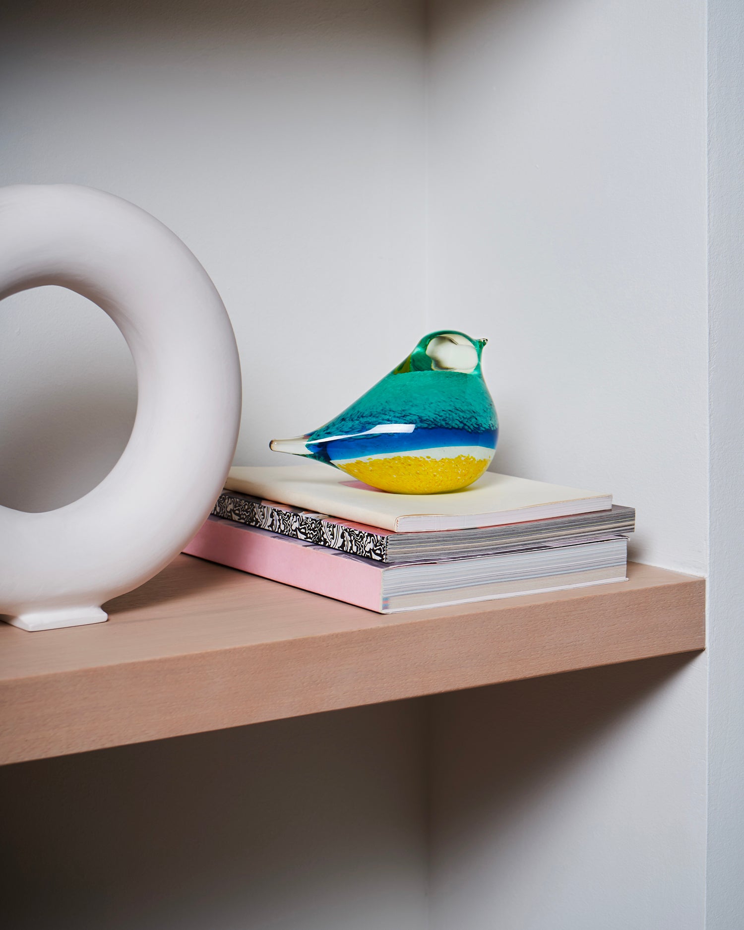 Decorazione in vetro fatta a mano Atlas Bird