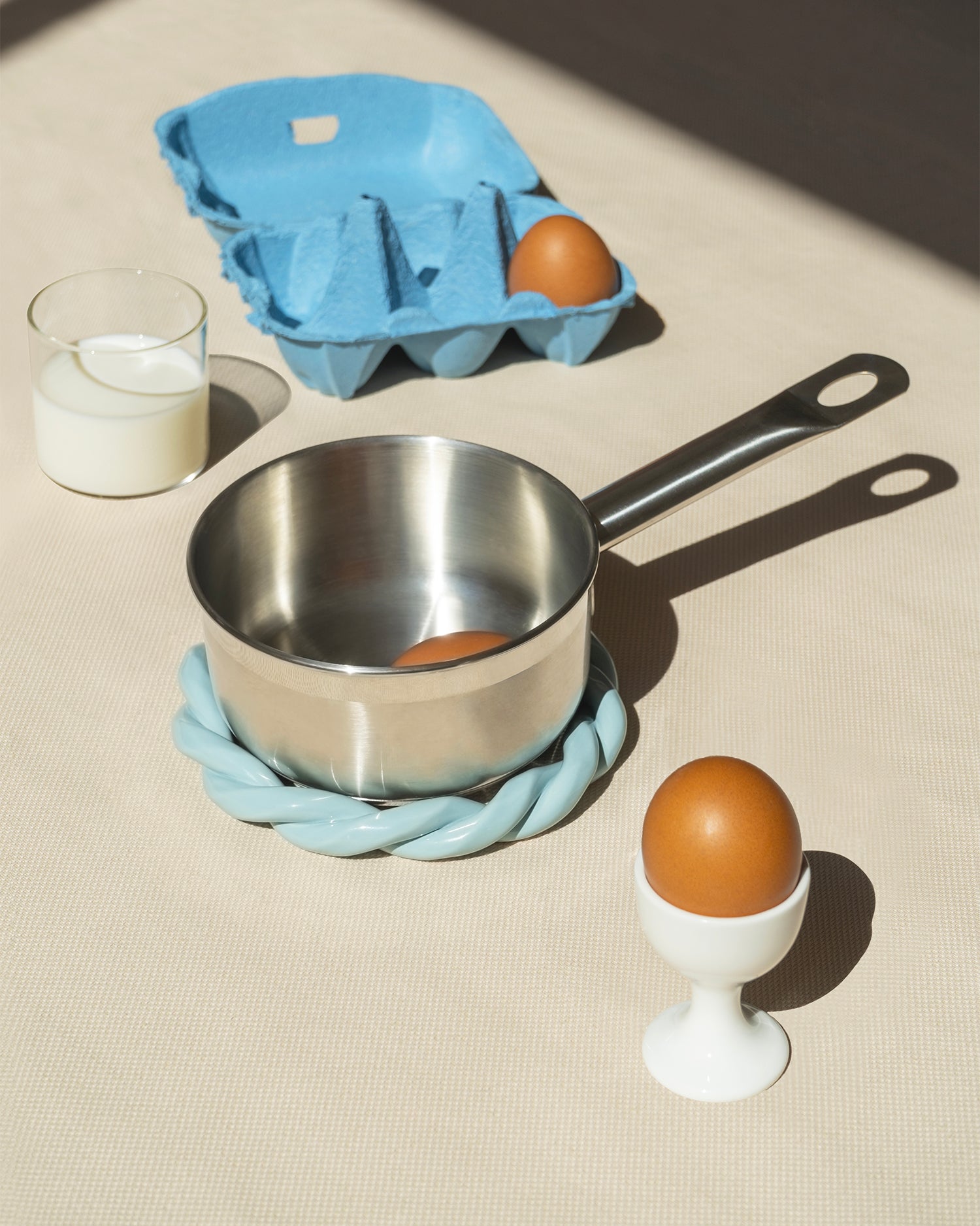 Sottopentola fatto a mano in ceramica Sicilia