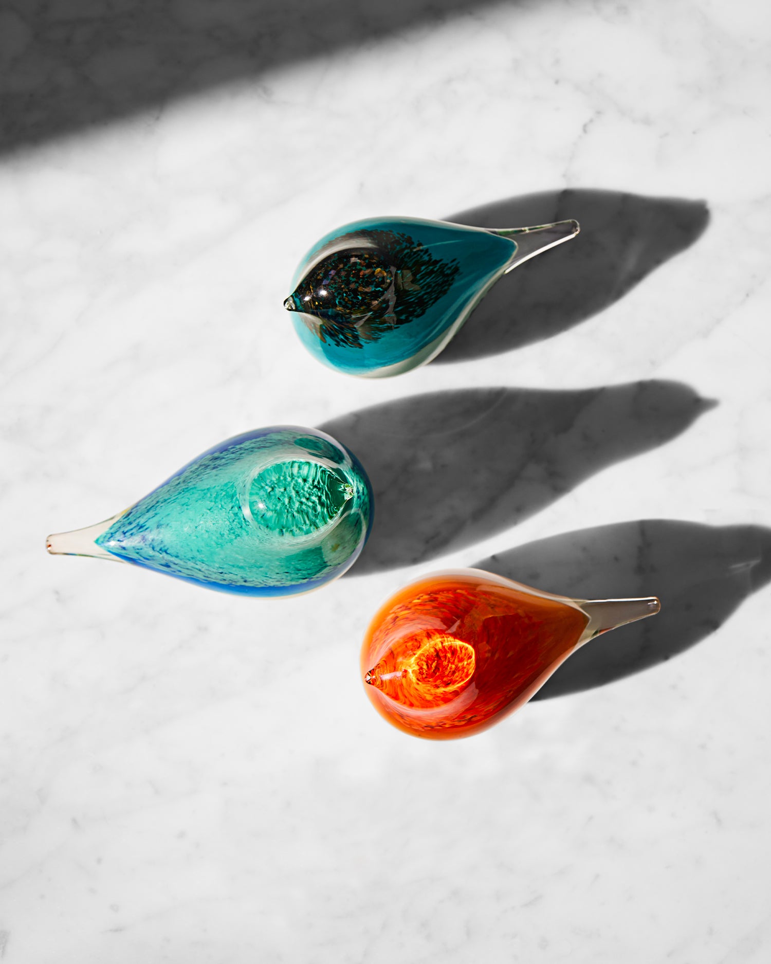 Decorazione in vetro fatta a mano Atlas Bird