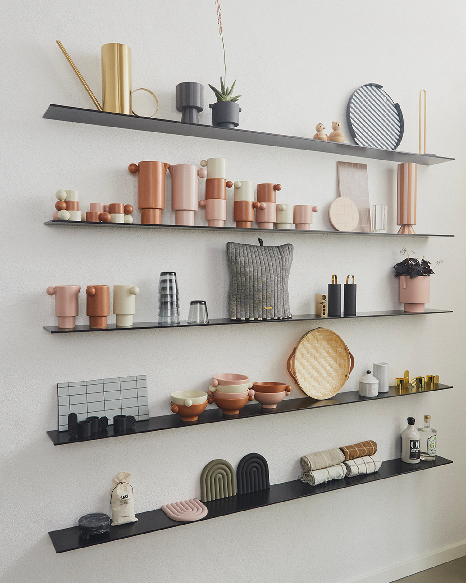 Lattiera in ceramica realizzata a mano Inka, rosa