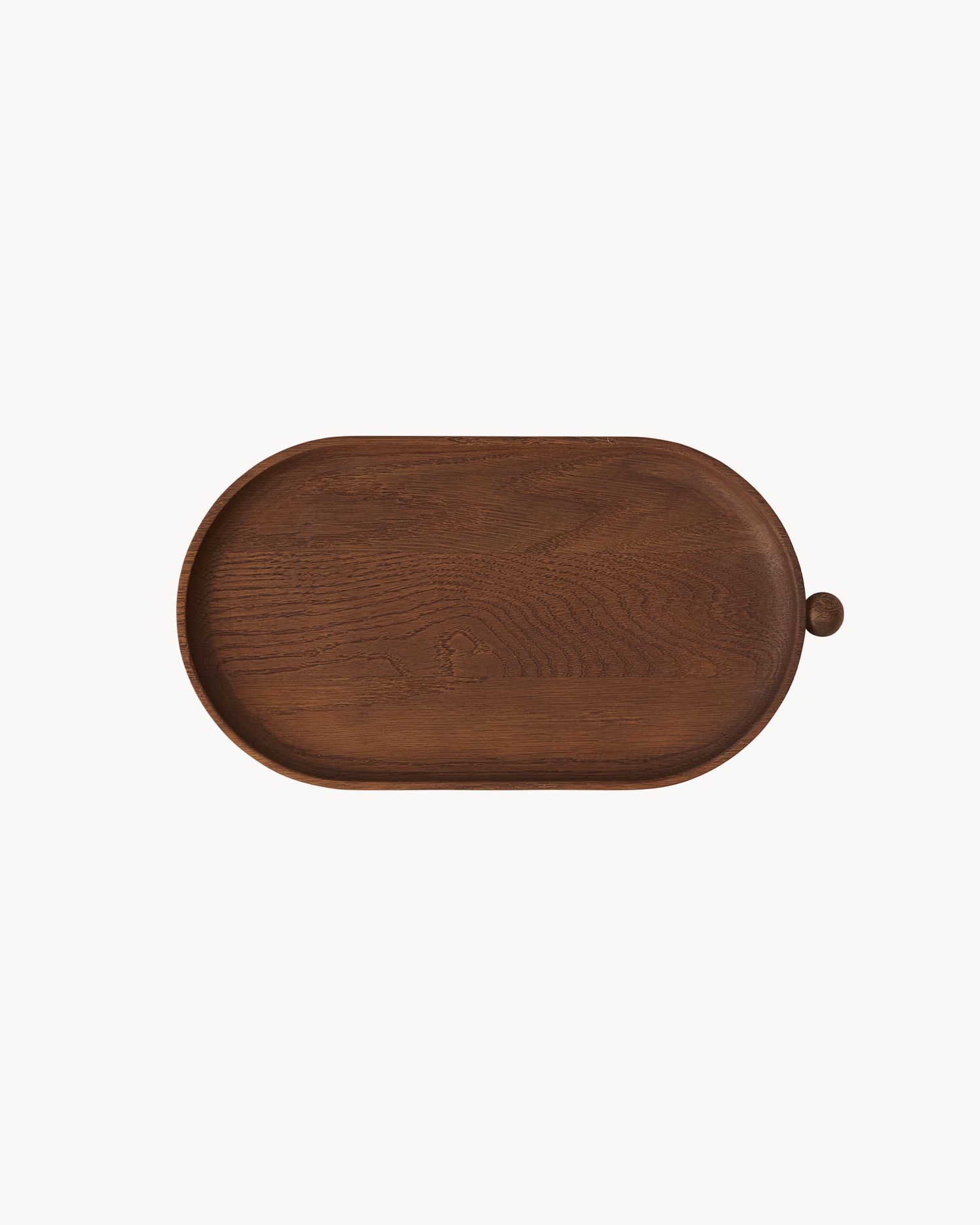 Vassoio decorativo in legno di rovere Inka