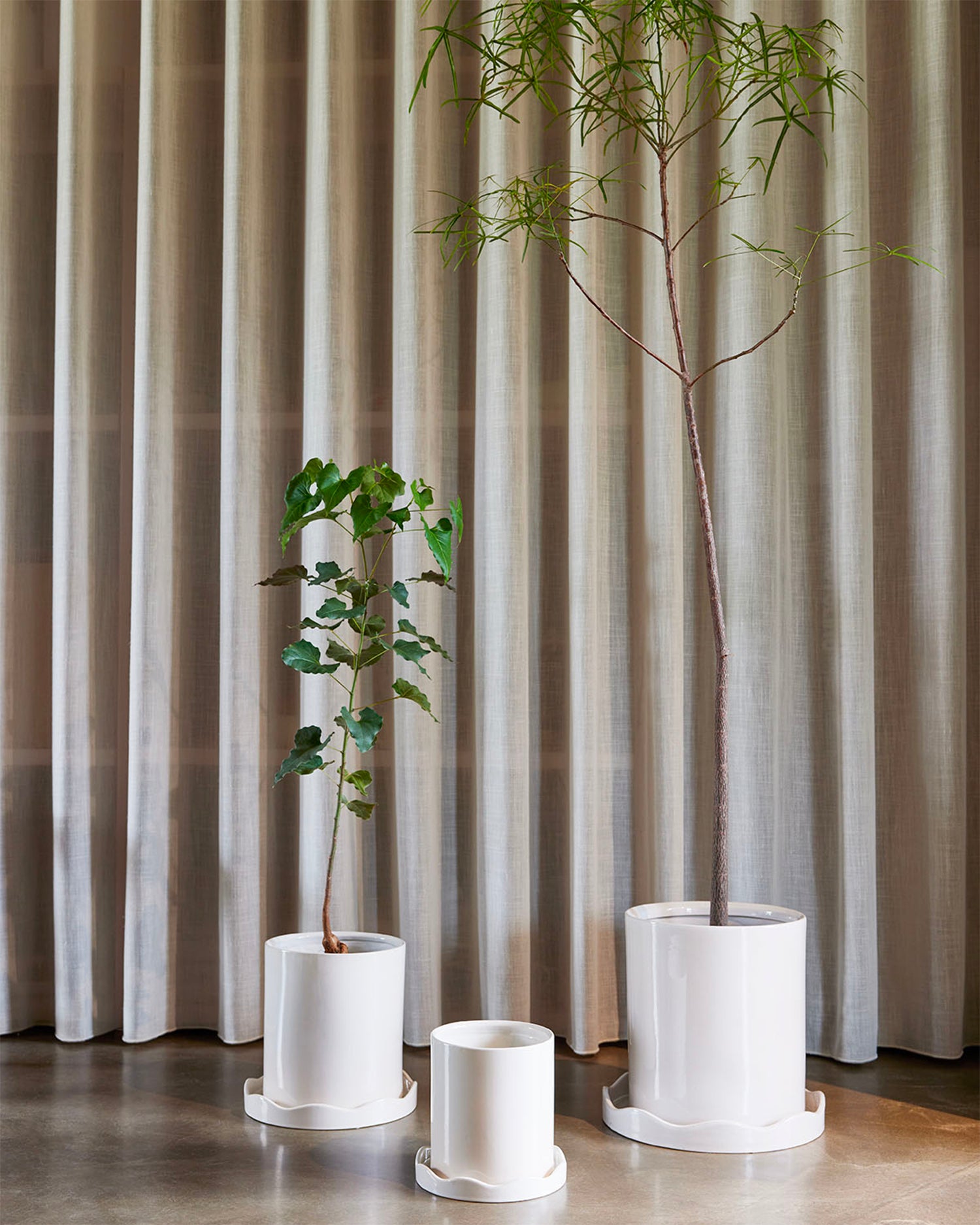 Portavaso in grès Nami