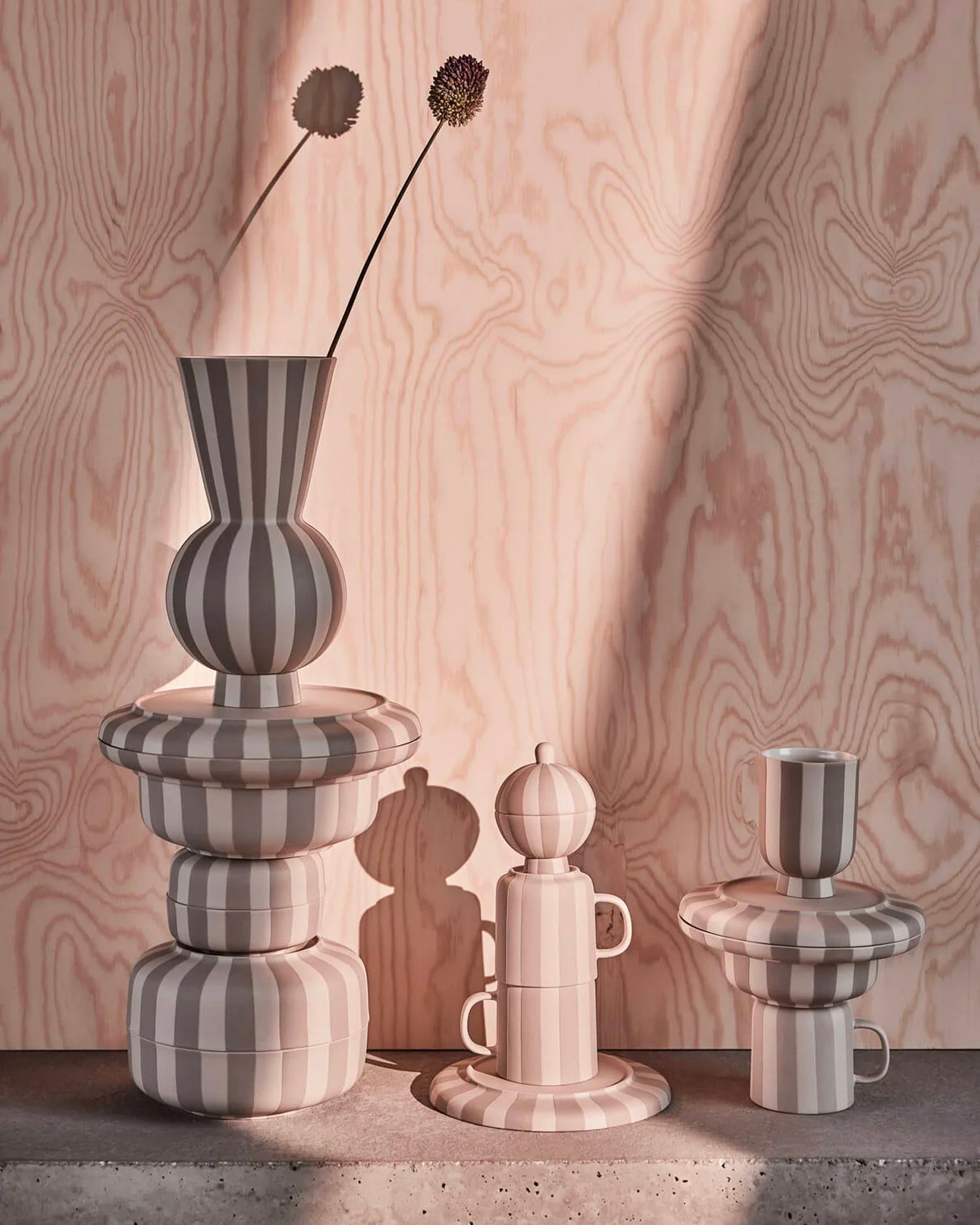 Vaso in ceramica realizzato a mano Toppu