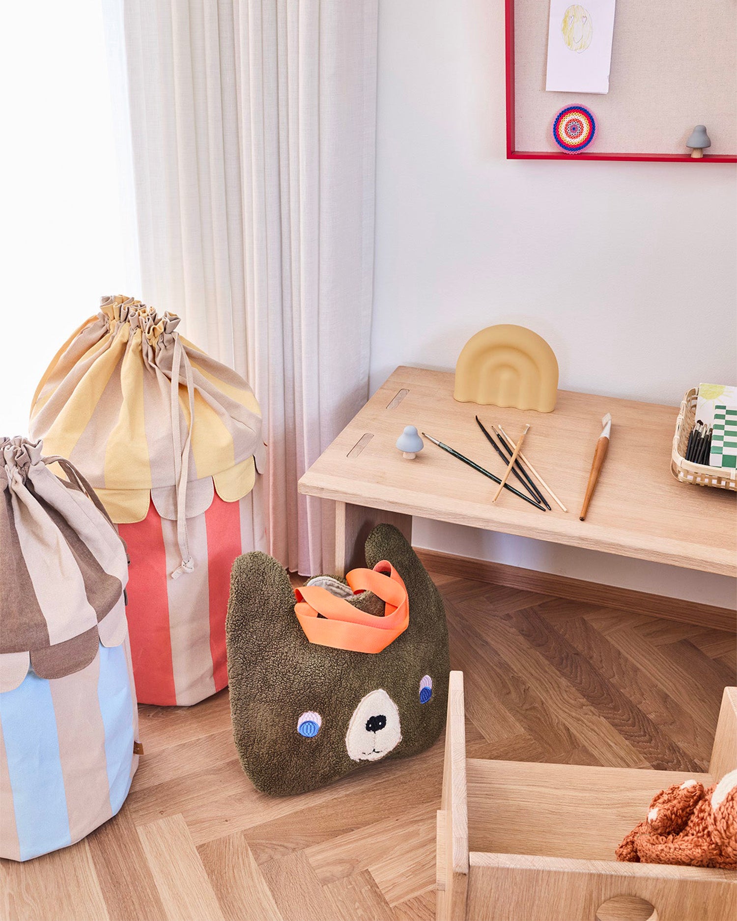 Set 2 ceste in tela Saga