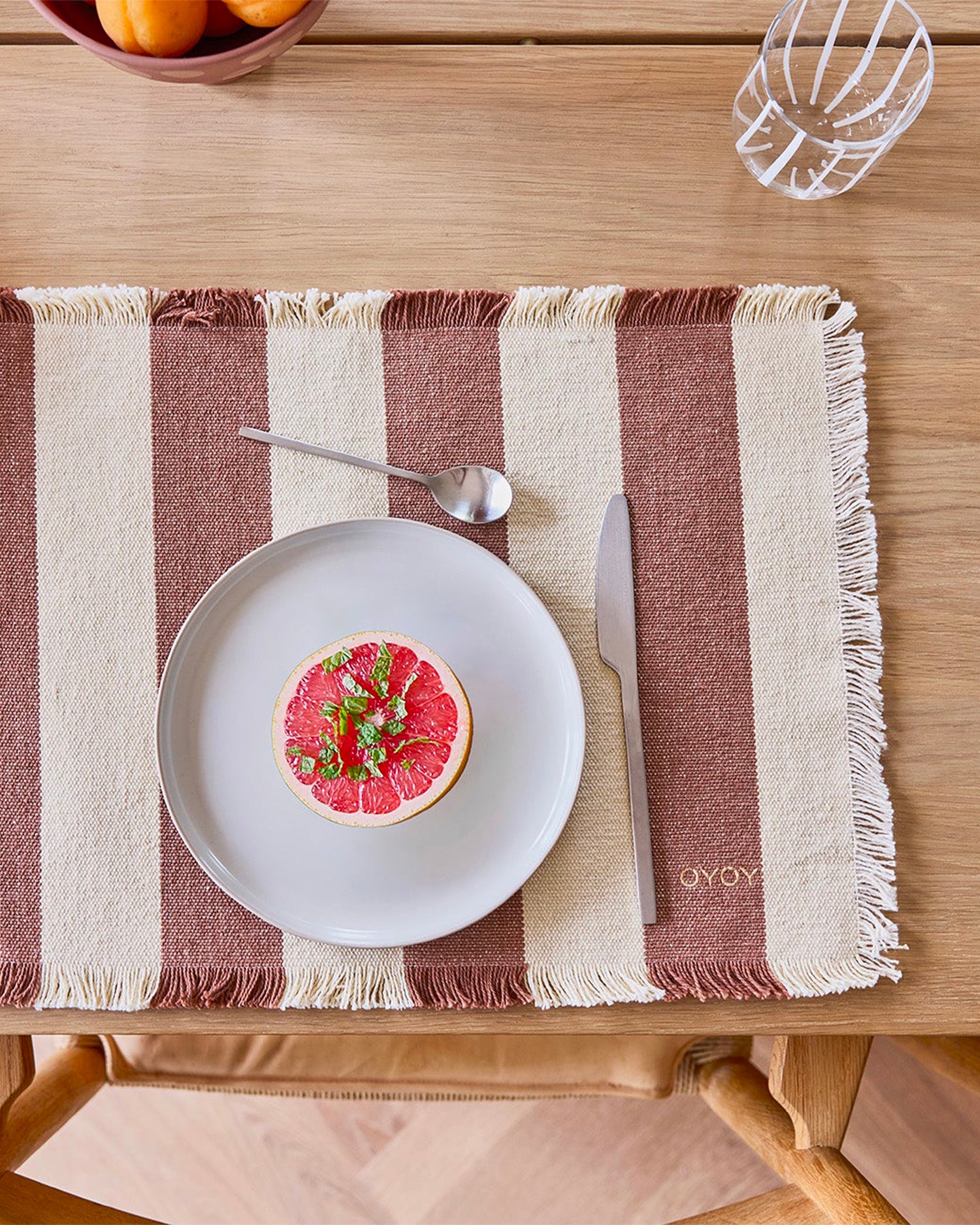 Set 4 tovagliette in cotone Toppu
