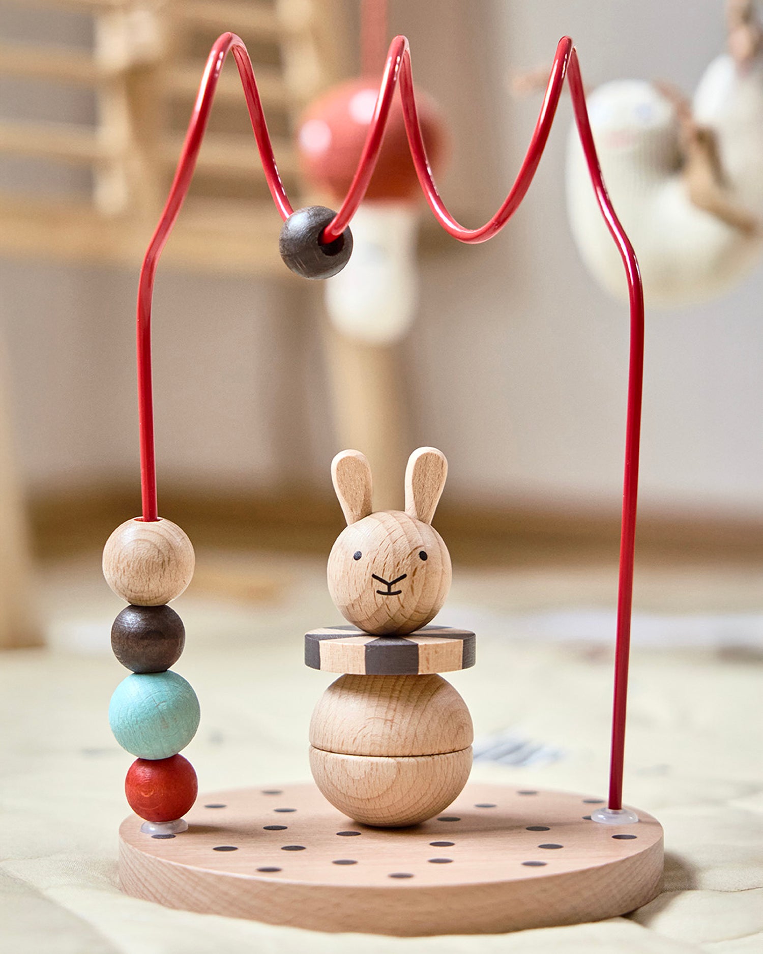 Abaco in legno Circus rabbit