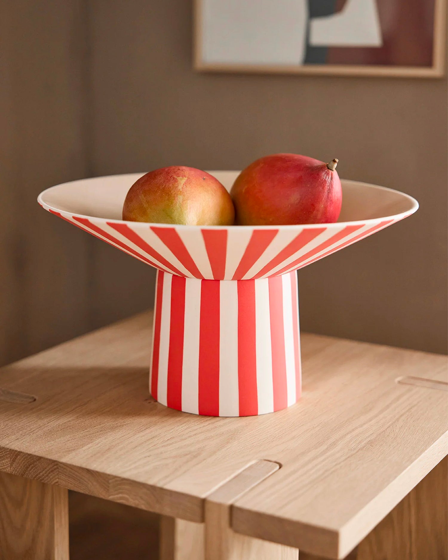 Centrotavola in ceramica realizzato a mano Toppu