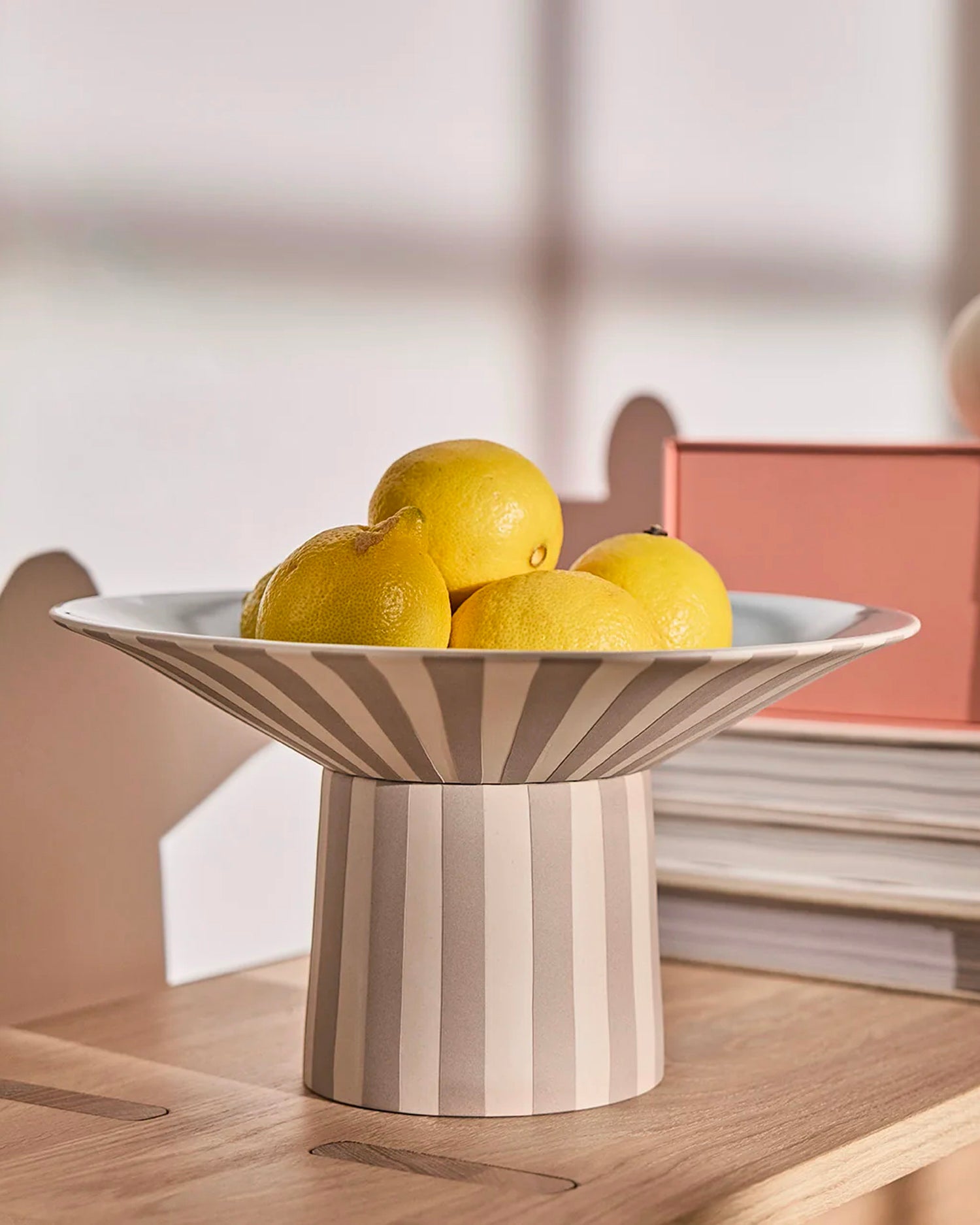 Centrotavola in ceramica realizzato a mano Toppu