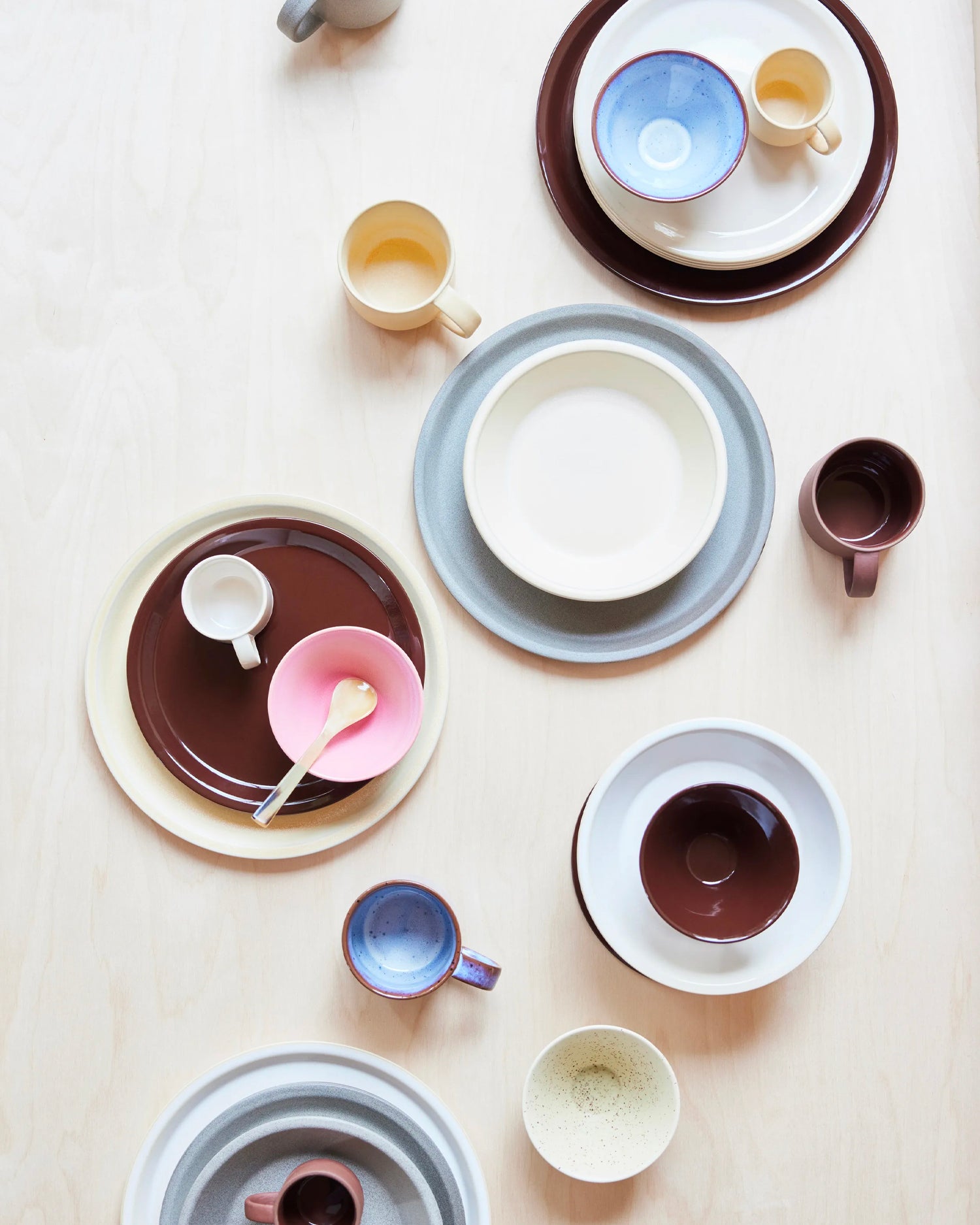 Set 2 tazze in terracotta realizzate a mano Yuka
