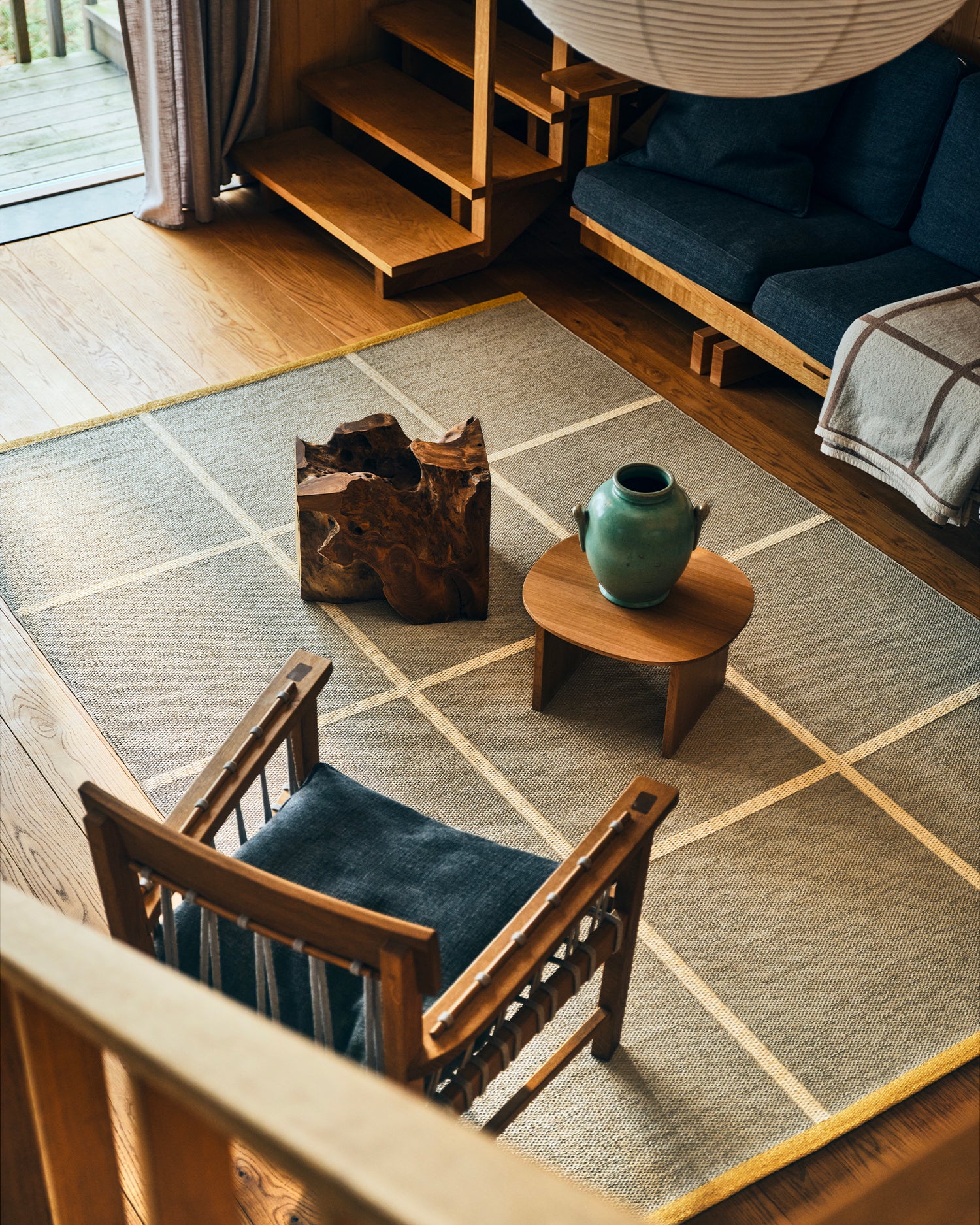 Tappeto artigianale lavabile per interni ed esterni Criss