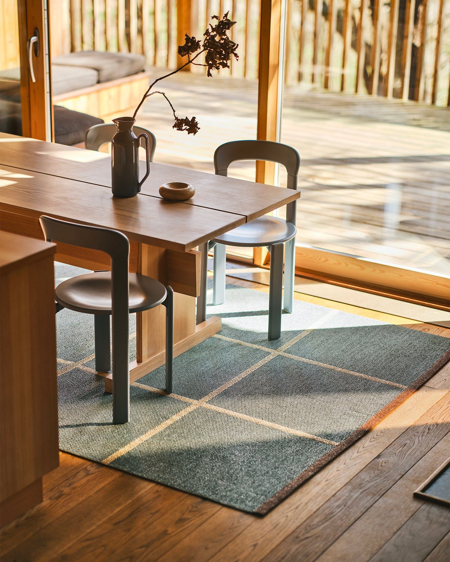 Tappeto artigianale lavabile per interni ed esterni Criss