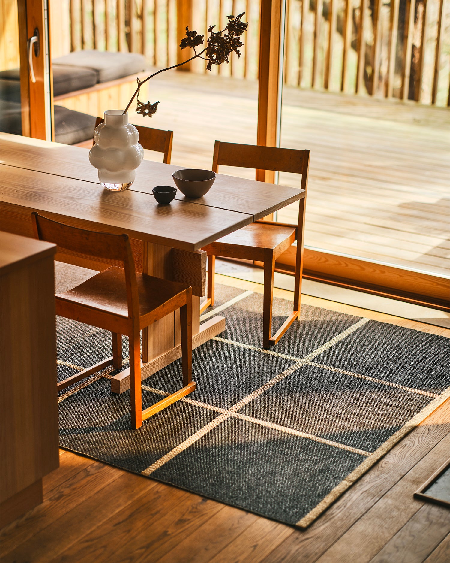 Tappeto artigianale lavabile per interni ed esterni Criss