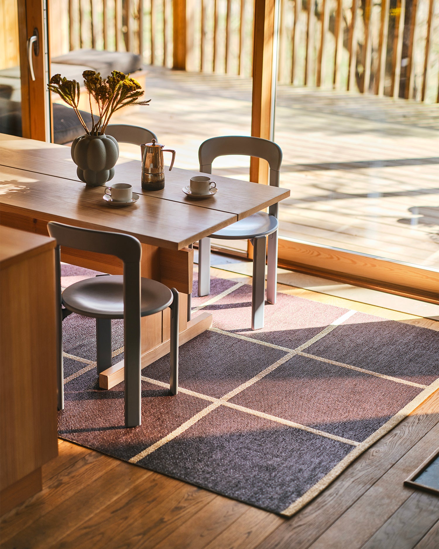 Tappeto artigianale lavabile per interni ed esterni Criss