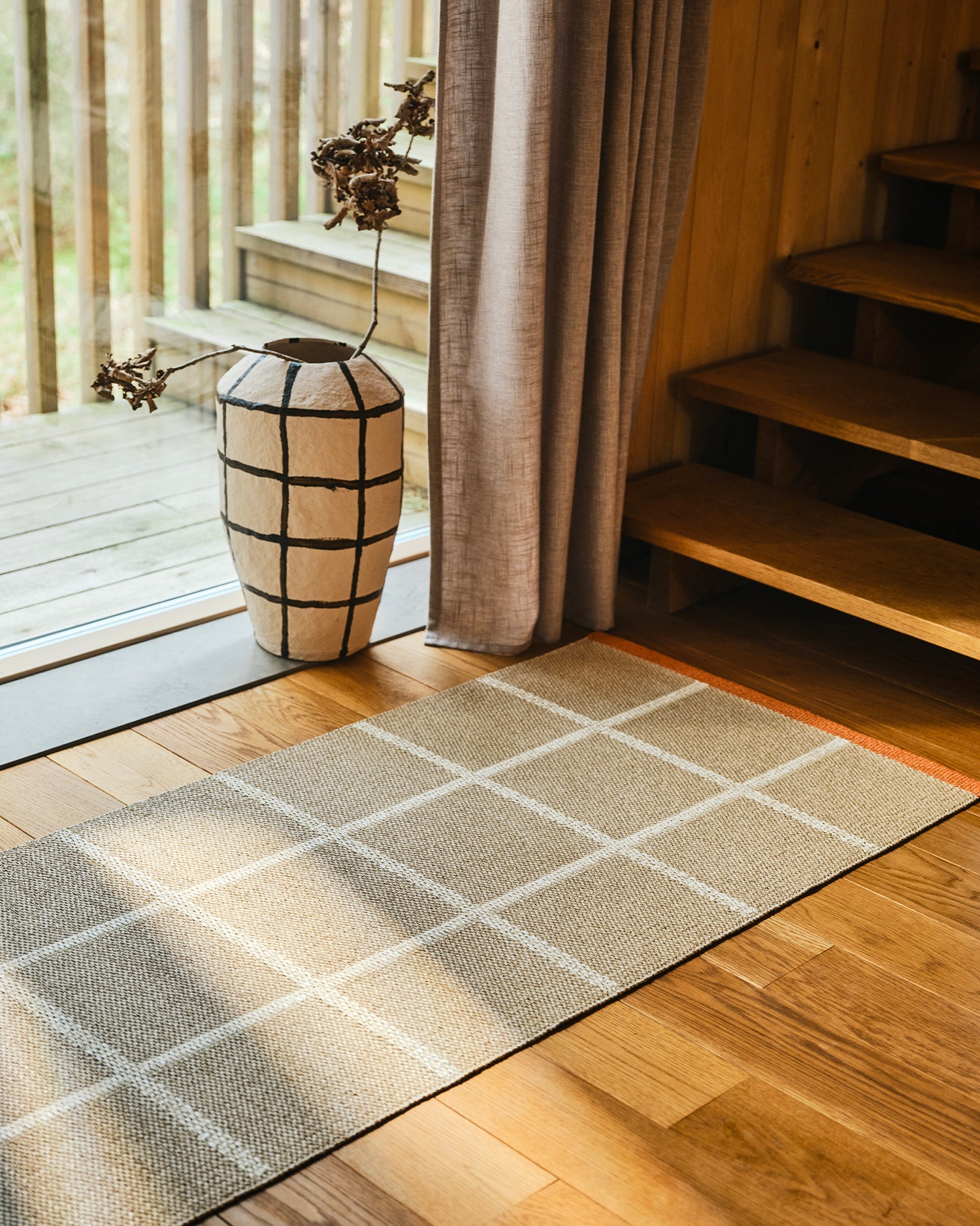 Tappeto artigianale lavabile per interni ed esterni Criss