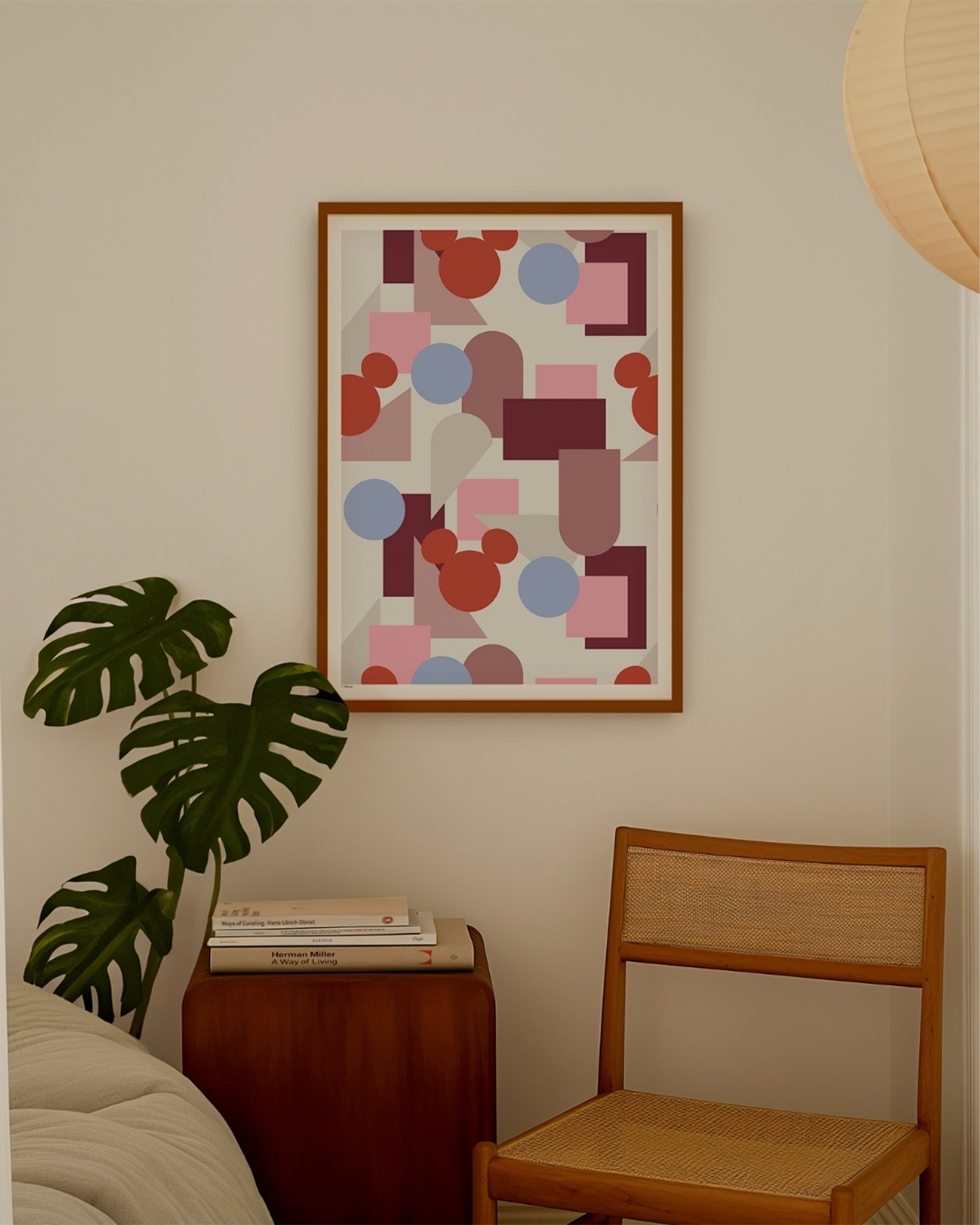 Stampa Disney - Mickey Mouse Color Shapes