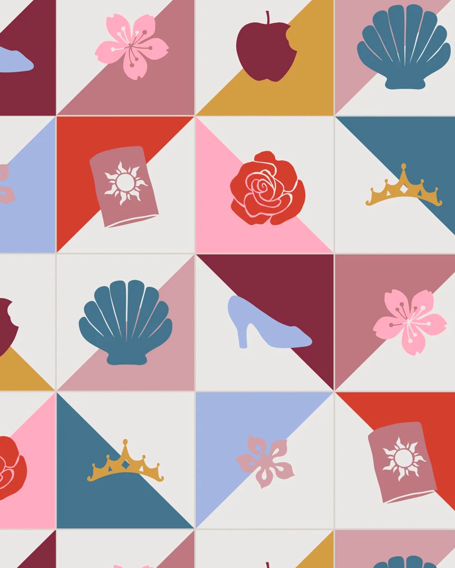 Stampa Disney – Princess color items