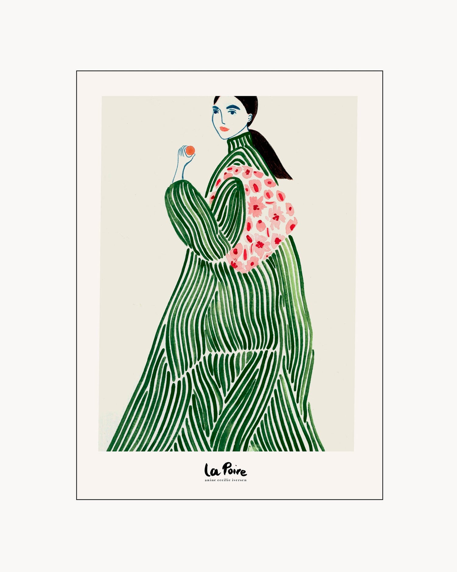 Stampa Green Coat