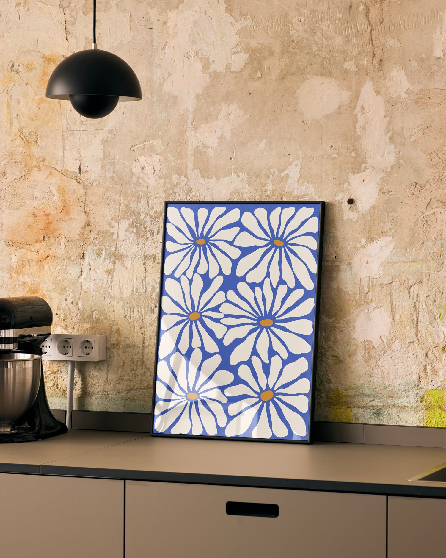 Stampa Sunny Floral Blue