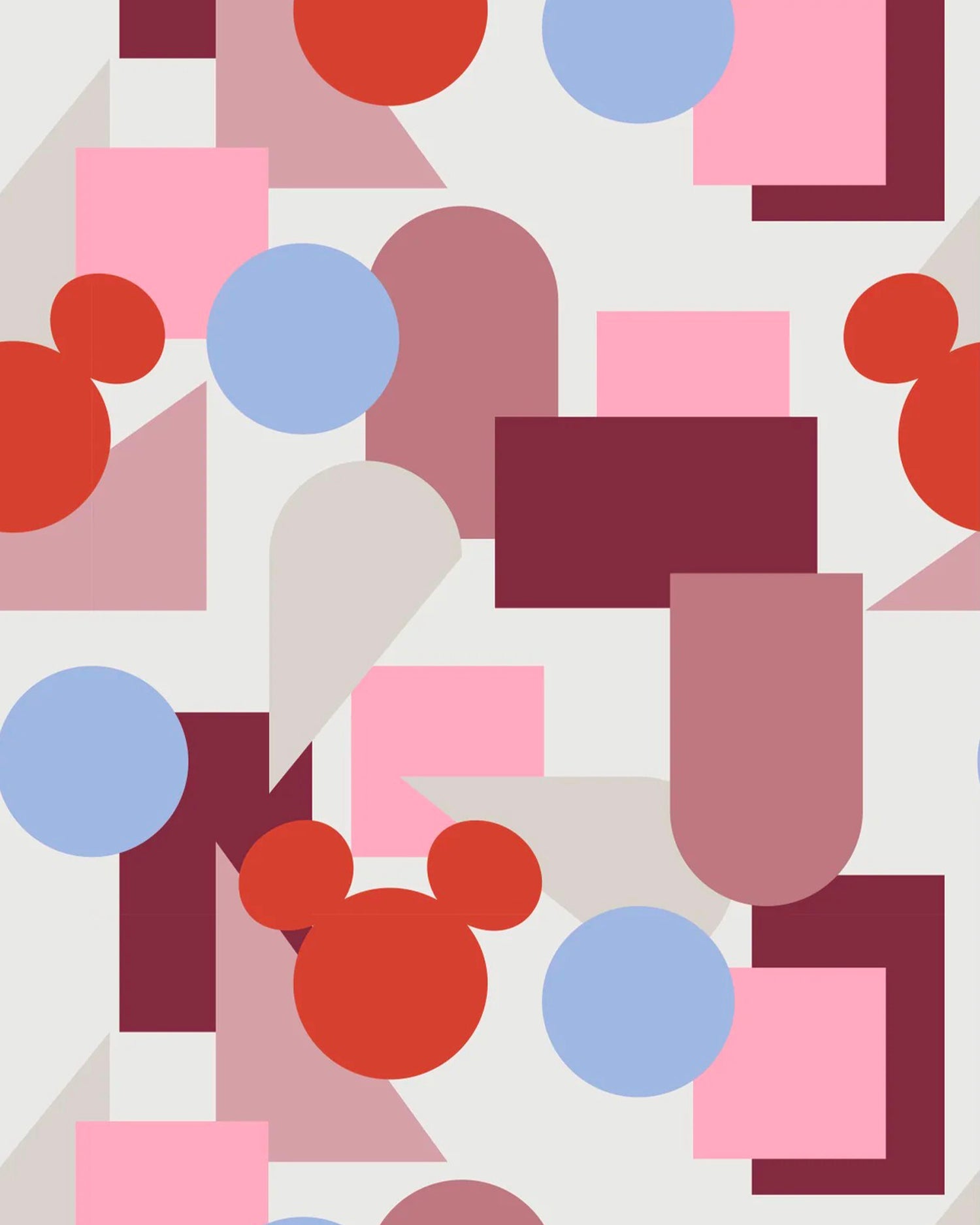 Stampa Disney - Mickey Mouse Color Shapes