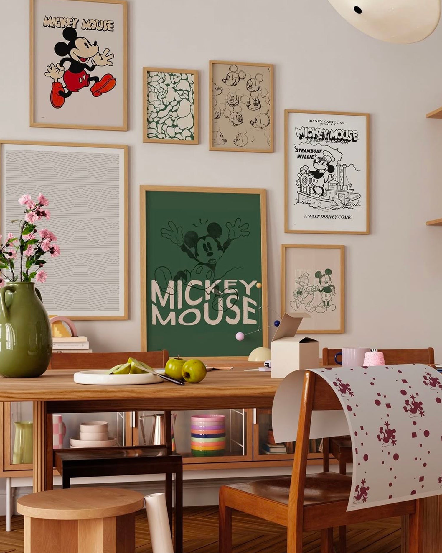 Stampa Disney - Mickey Mouse Vintage Drawing No. 01