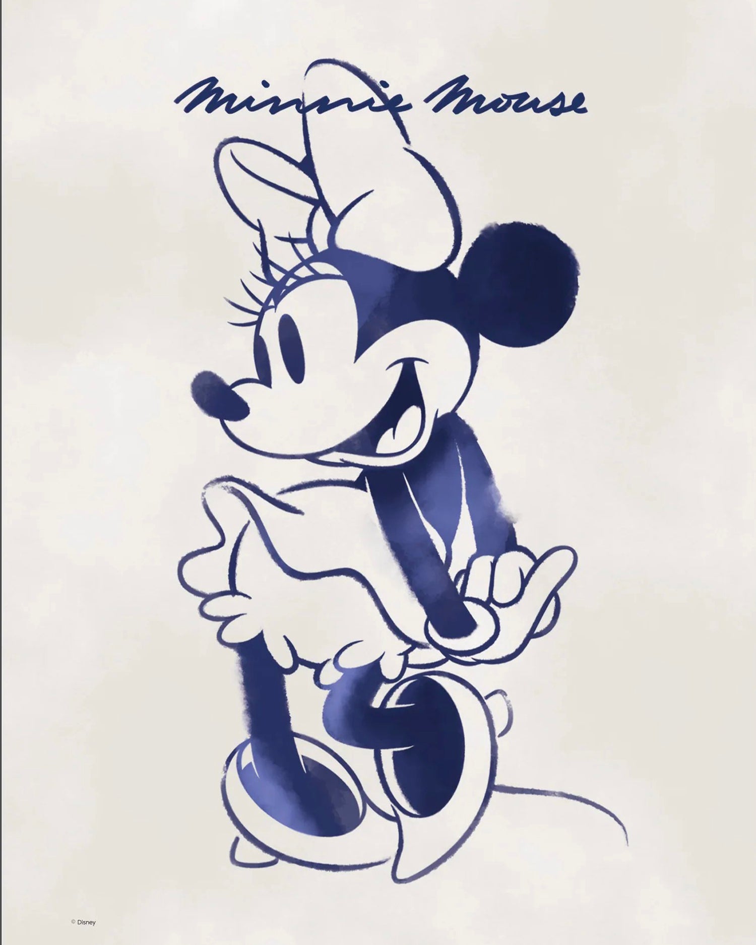 Stampa Disney - Minnie Mouse Blue