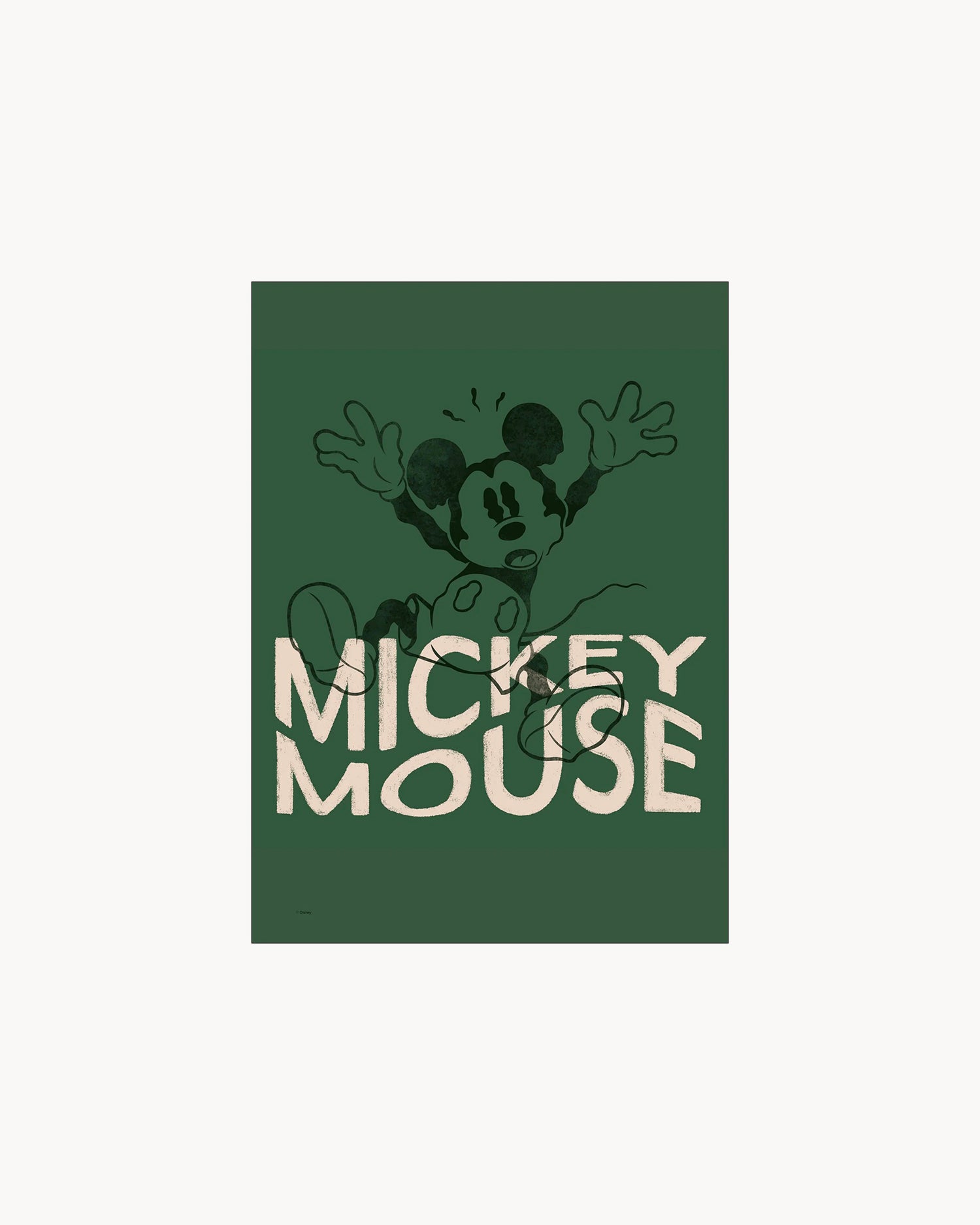 Stampa Disney - Mickey Mouse Wavy Green