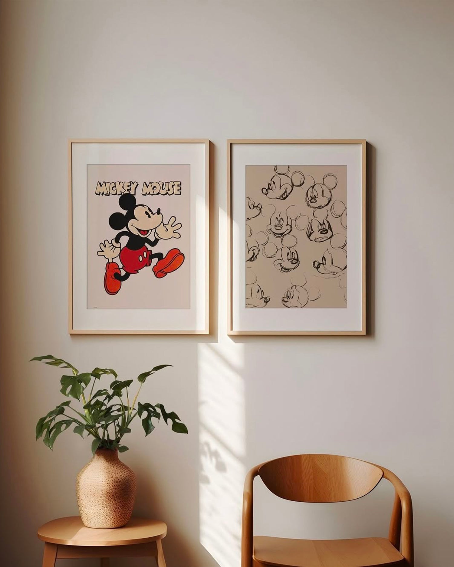 Stampa Disney - Mickey Mouse Vintage Drawing No. 01