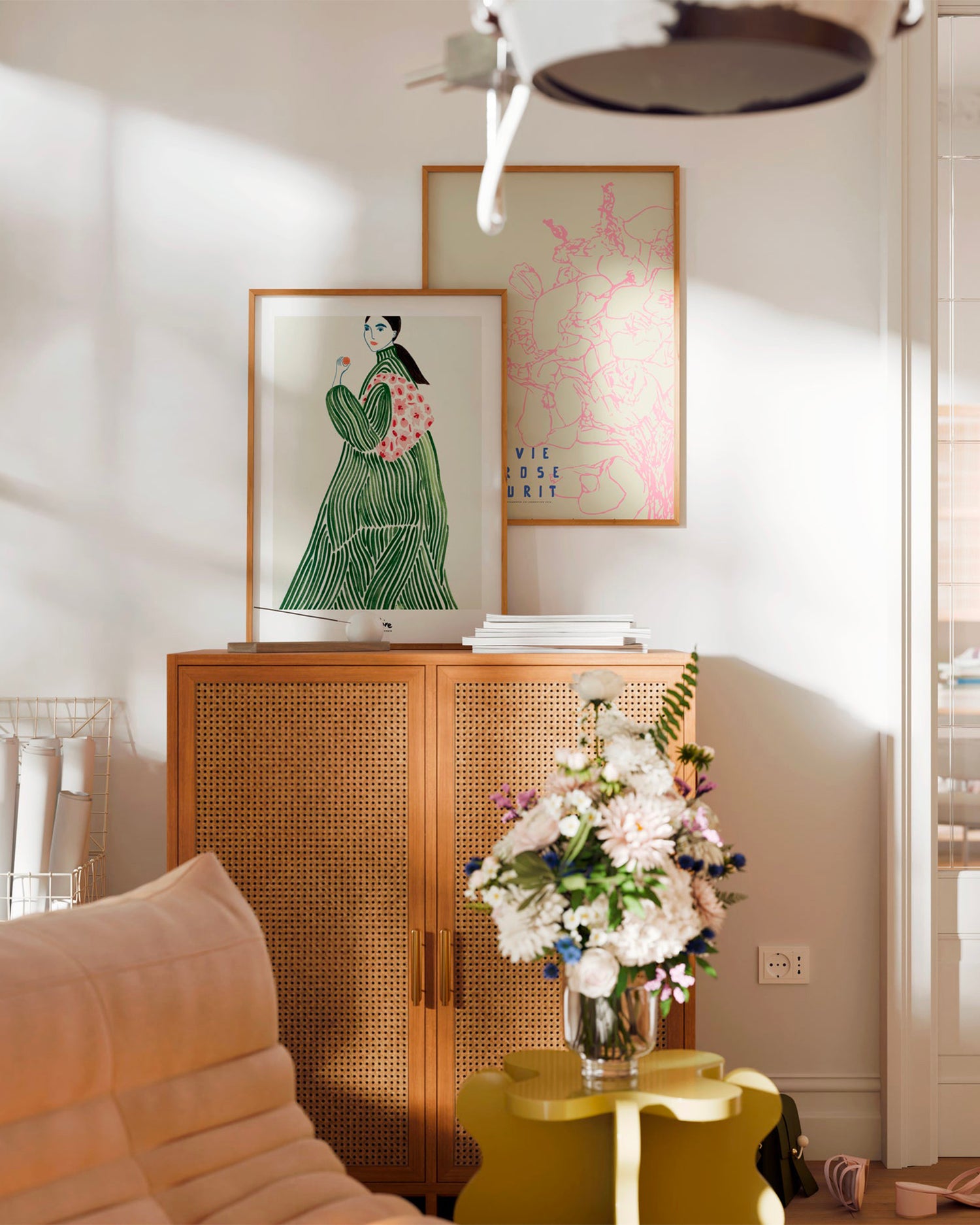 Stampa Green Coat