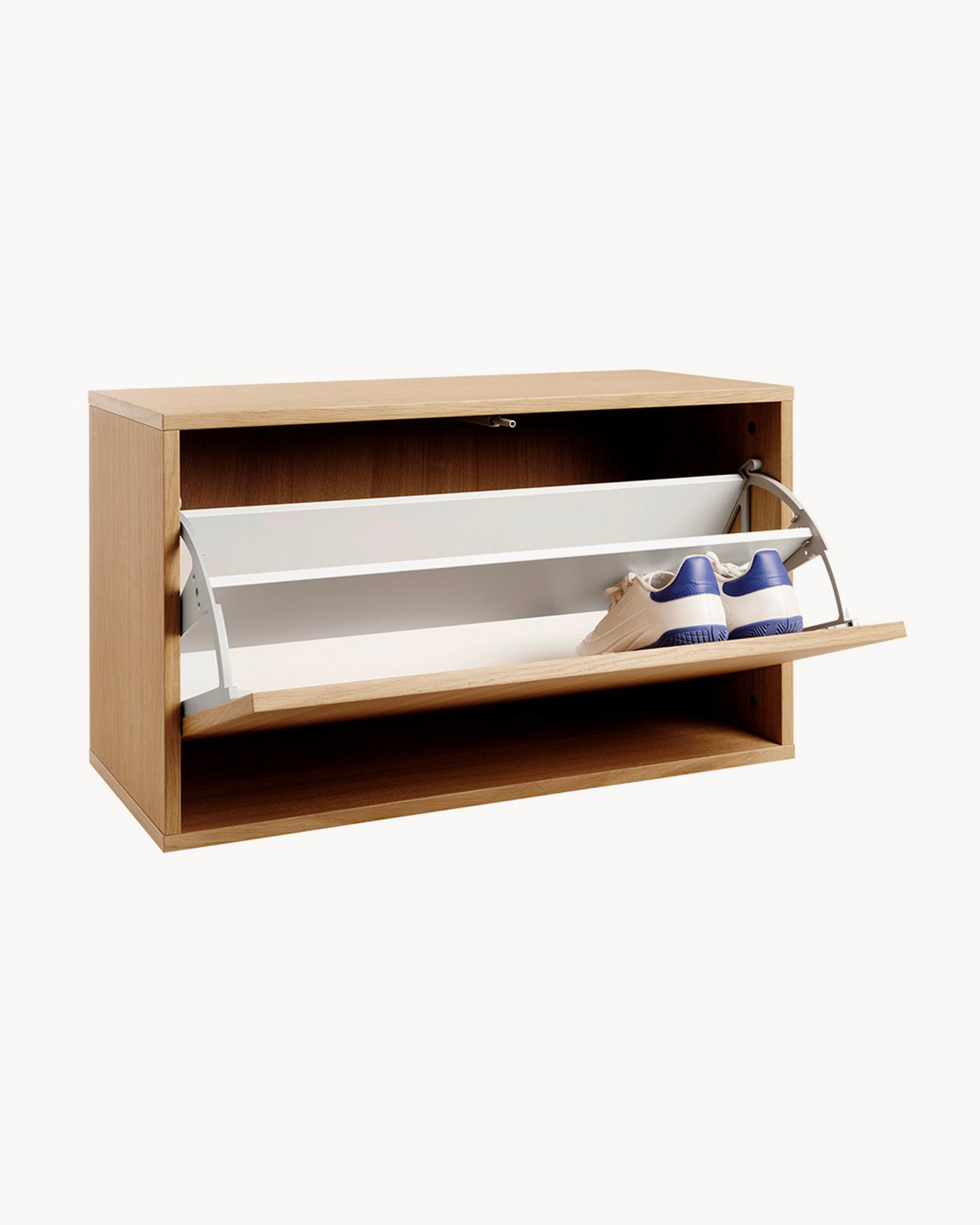 Scarpiera sospesa in legno ReCollector Shoe Box