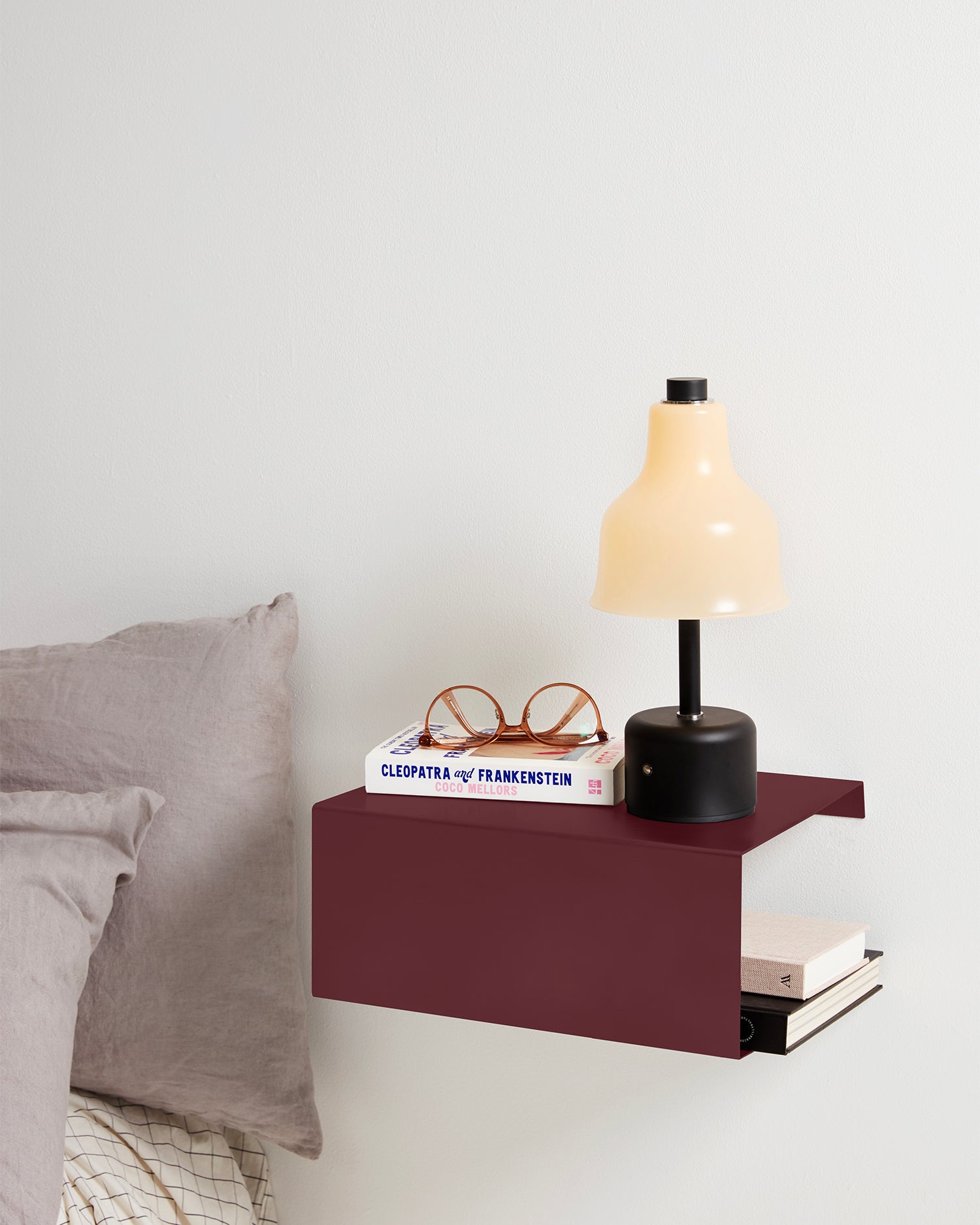 Mensola da parete in acciaio BoxShelf