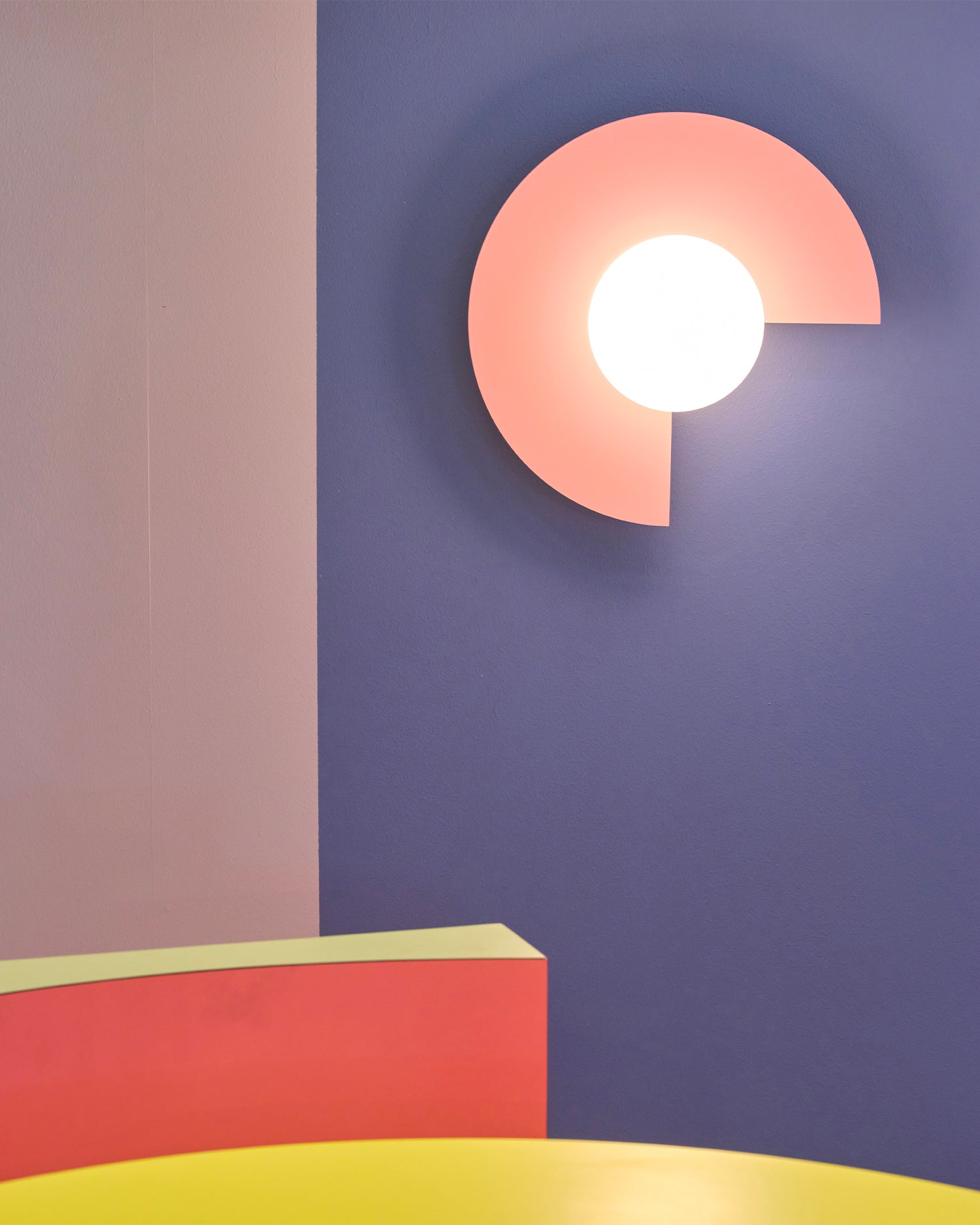 Lampada da parete Candy big circle 270 s