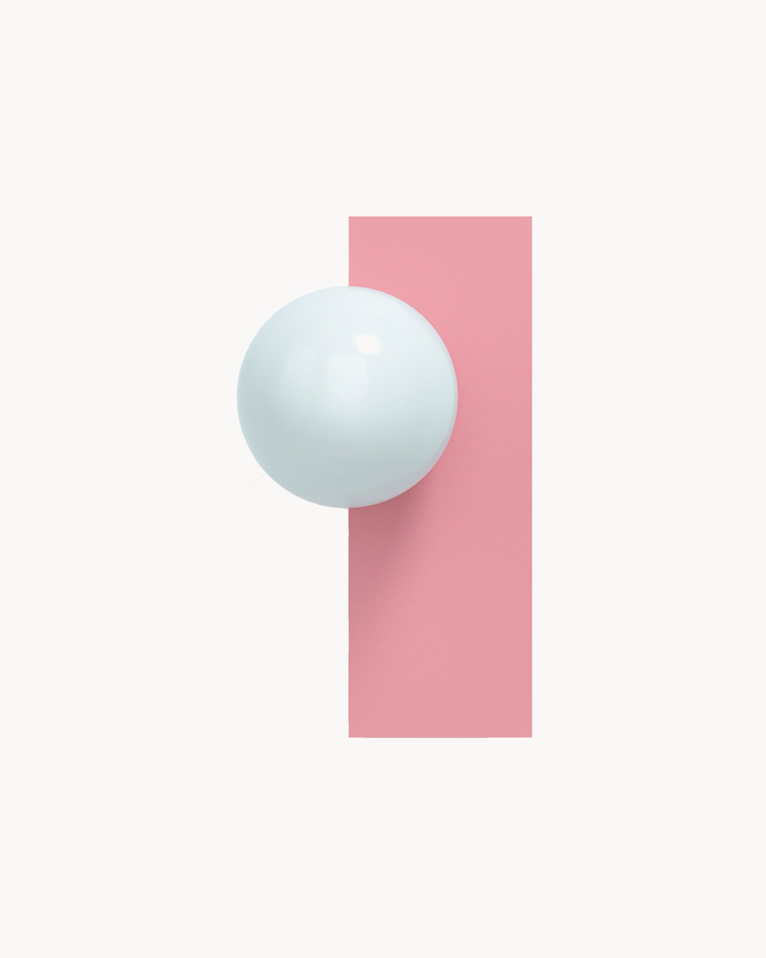 Lampada da parete Candy big rectangle