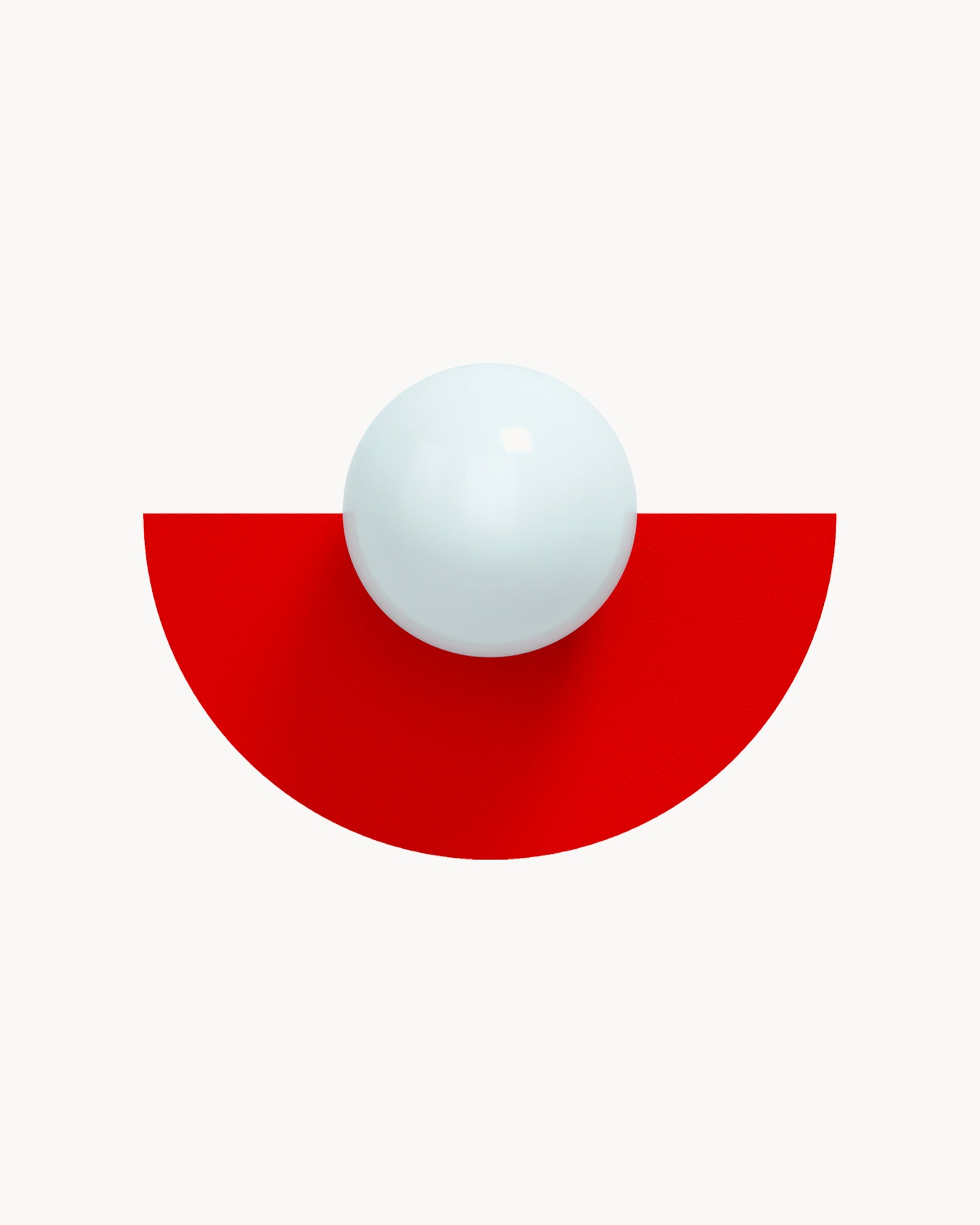 Lampada da parete Candy big circle 180 S