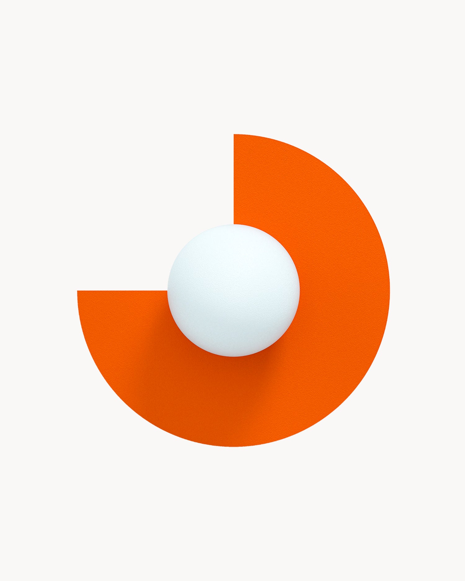 Lampada da parete Candy big circle 270 s