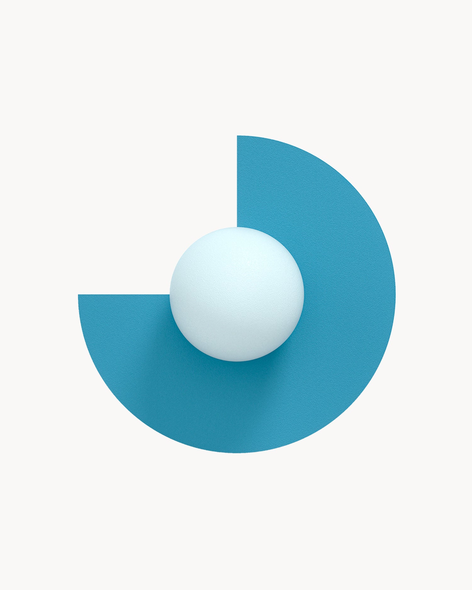 Lampada da parete Candy big circle 270 s