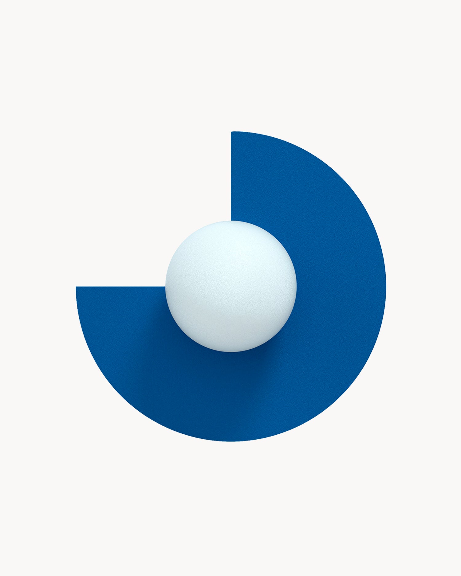 Lampada da parete Candy big circle 270 s