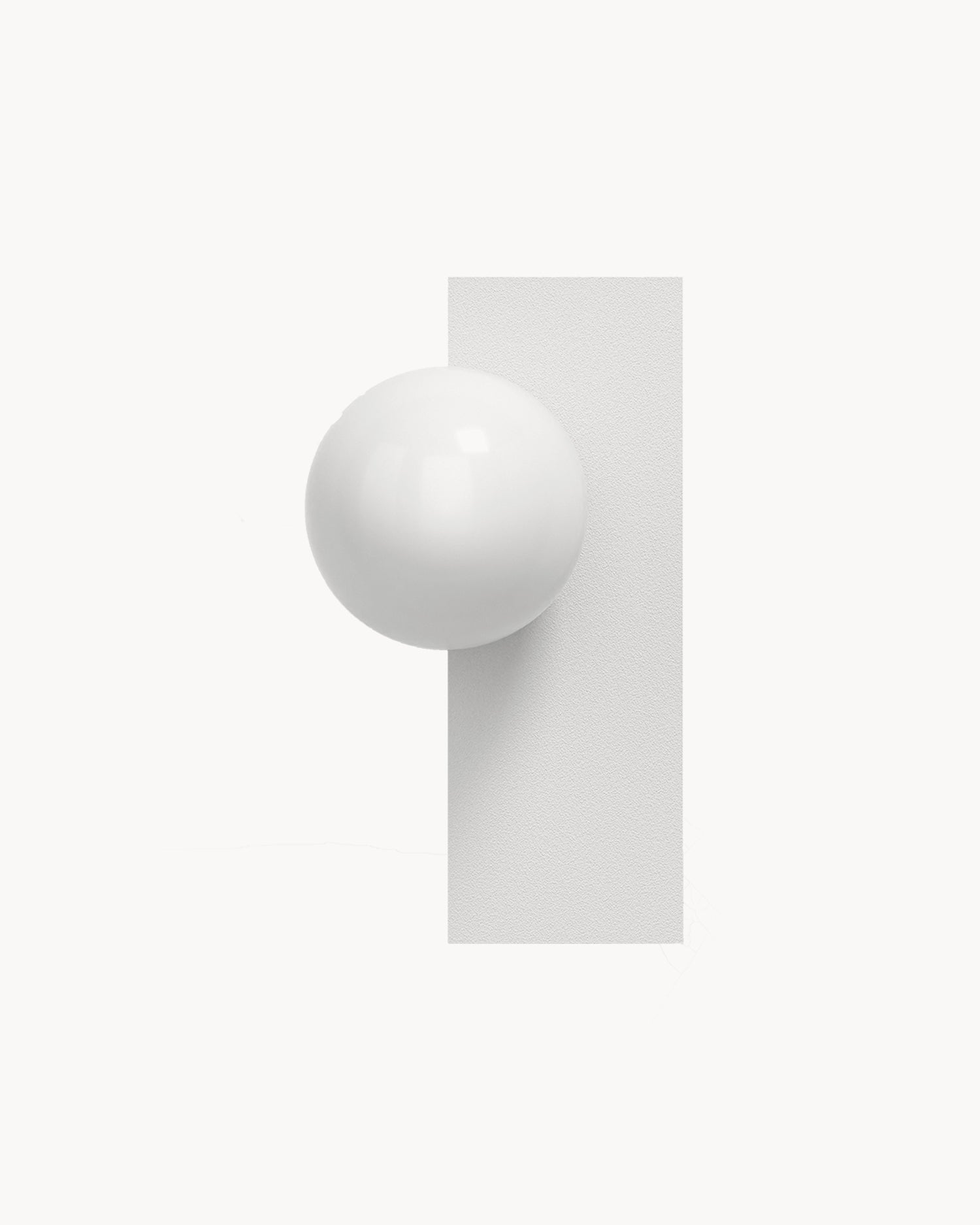 Lampada da parete Candy big rectangle