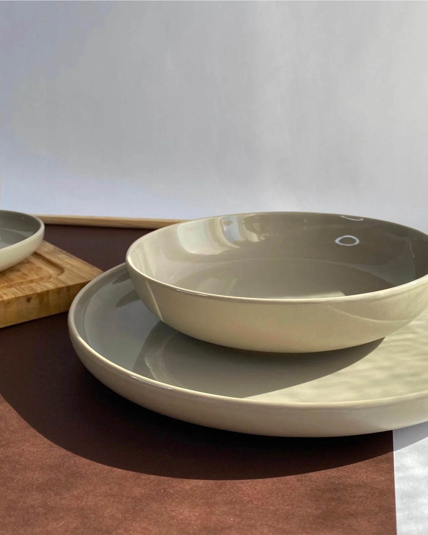 Servizio piatti in grès Elements, 6 persone