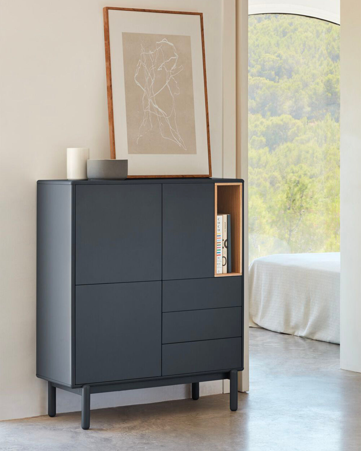 Credenza alta Corvo