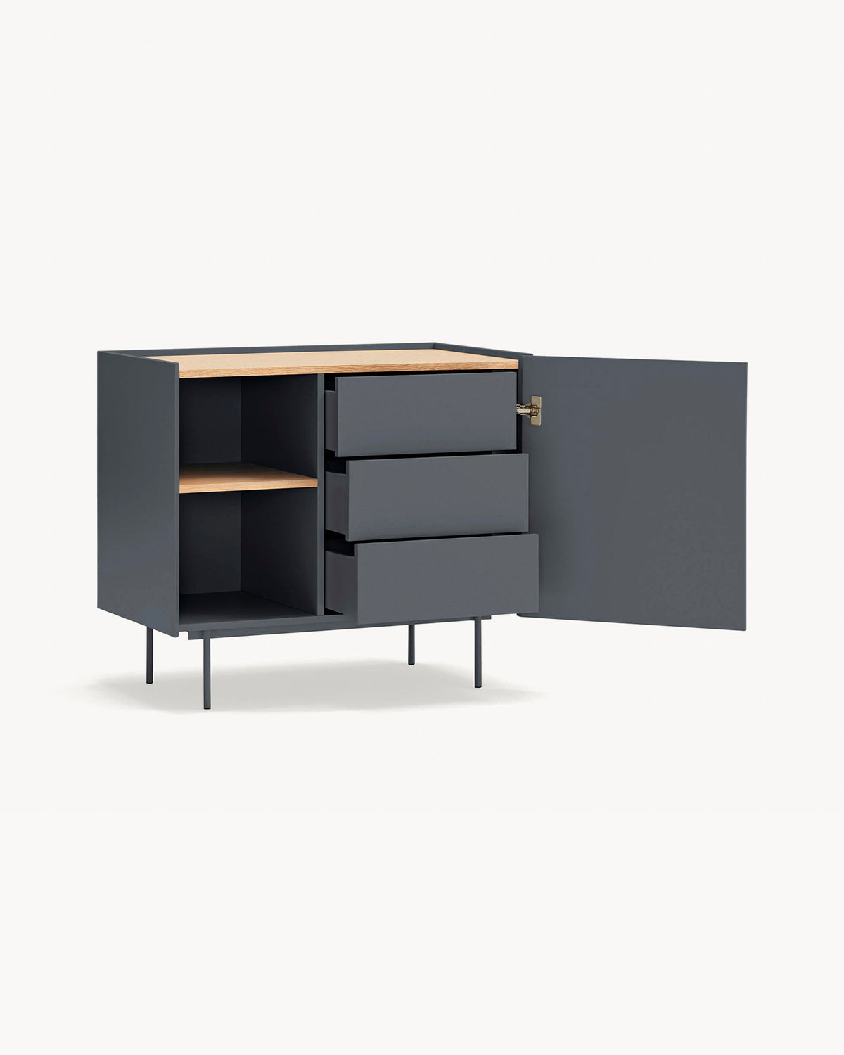 Cassettiera con anta e cassetti Otto