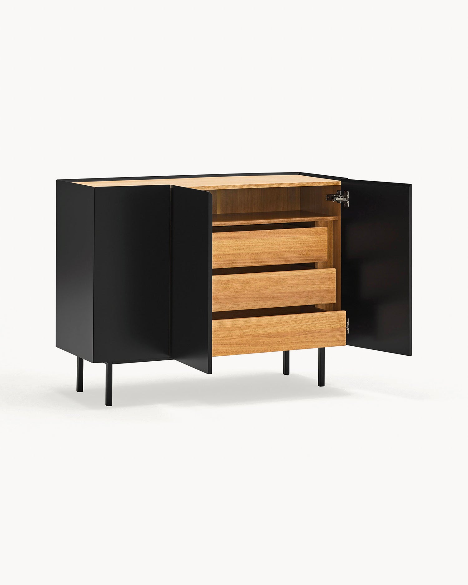 Credenza con piano in rovere Arista - Mdf