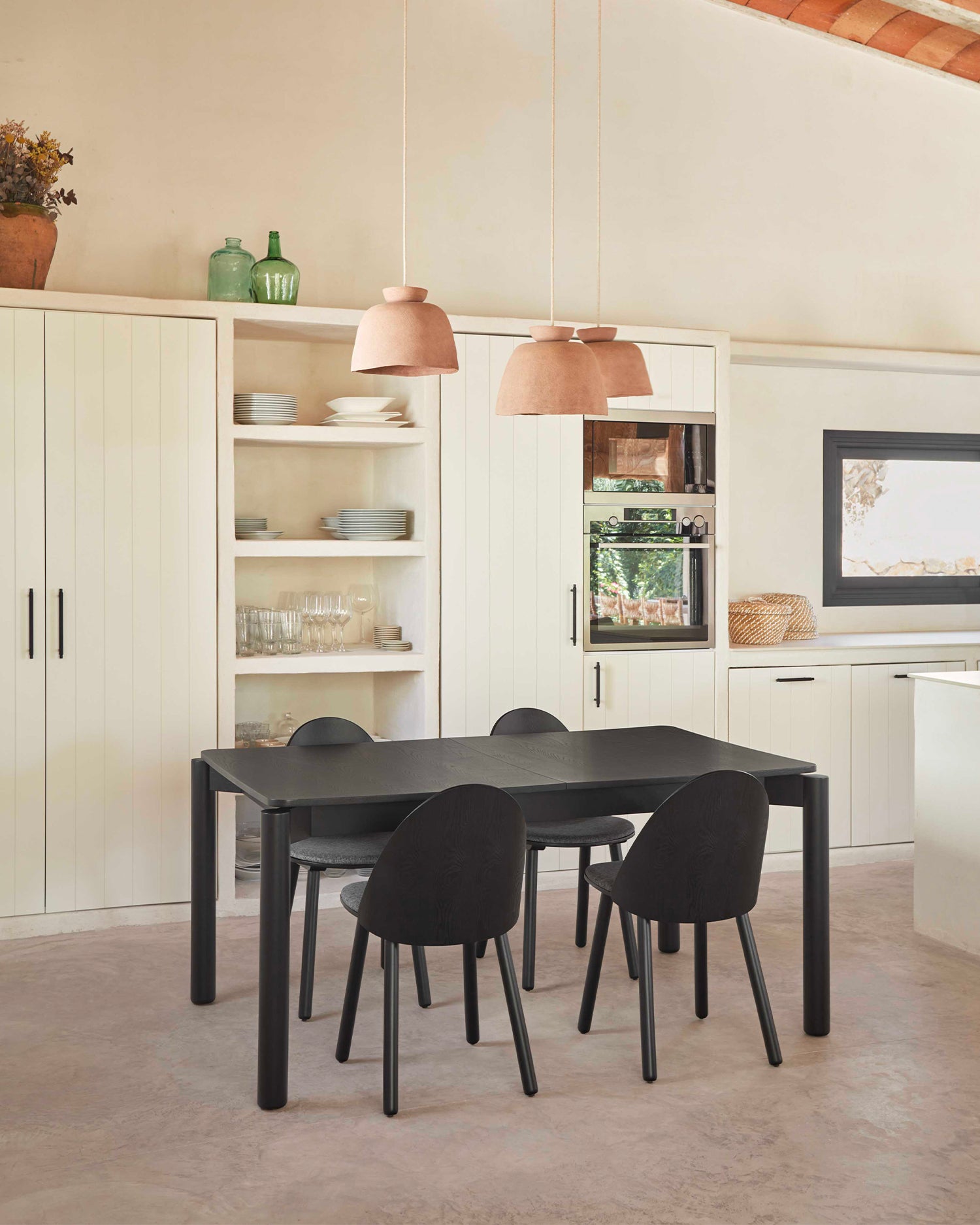 Tavolo da pranzo allungabile in legno Atlas