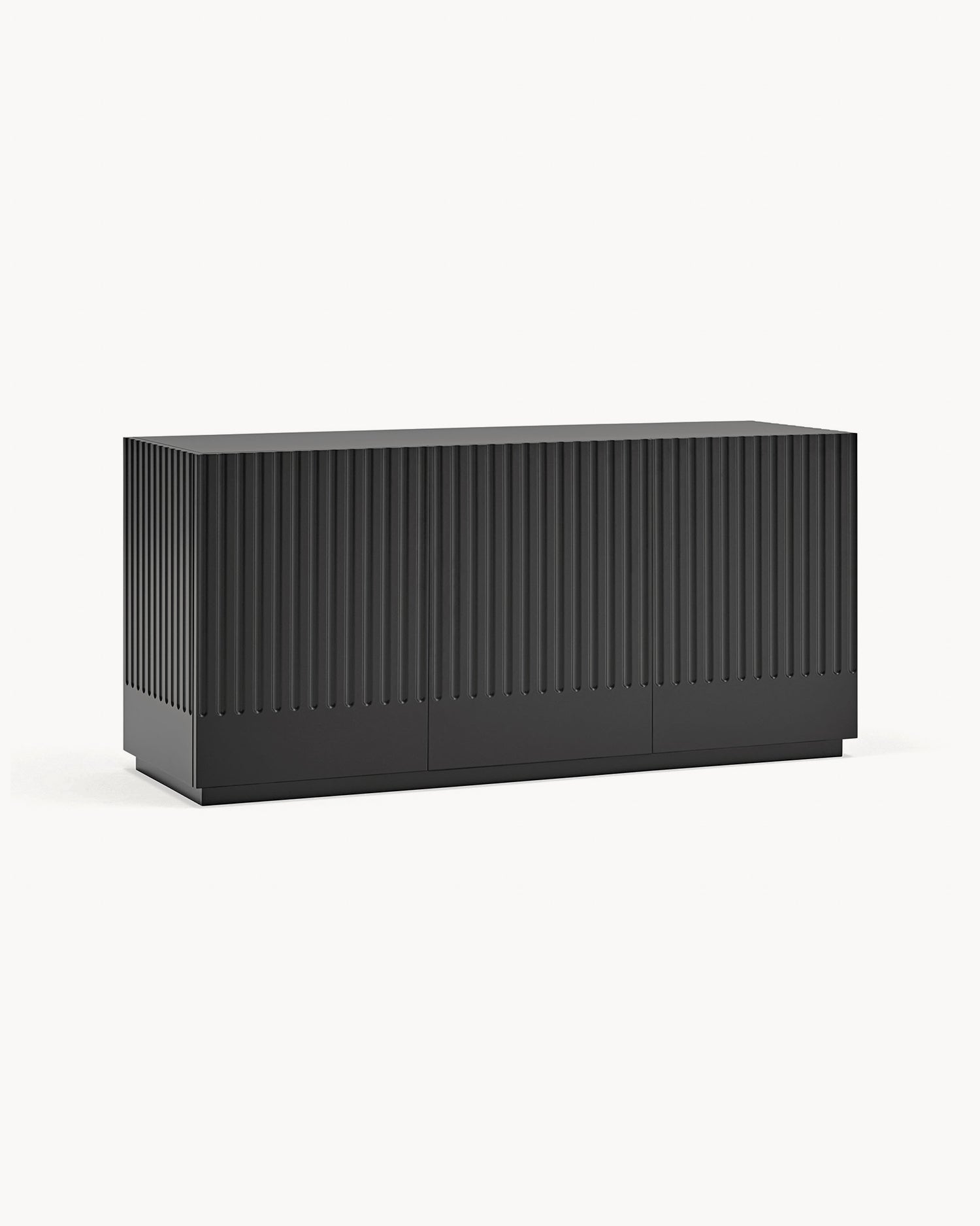 Credenza con ante scanalate Doric