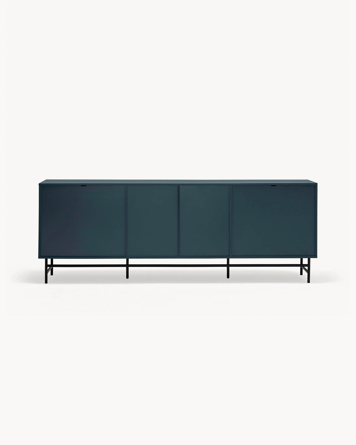 Credenza grande con ante in metallo forato Punto