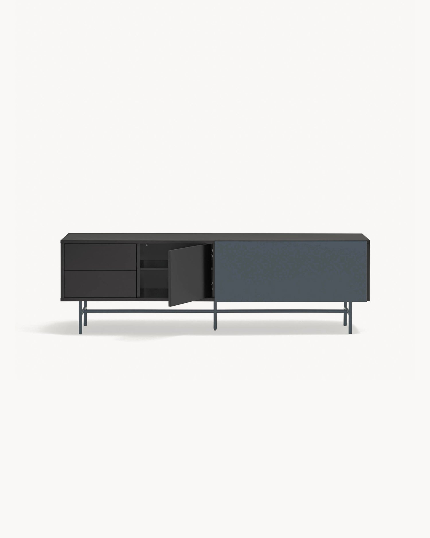 Mobile TV con anta scorrevole Nube - Mdf