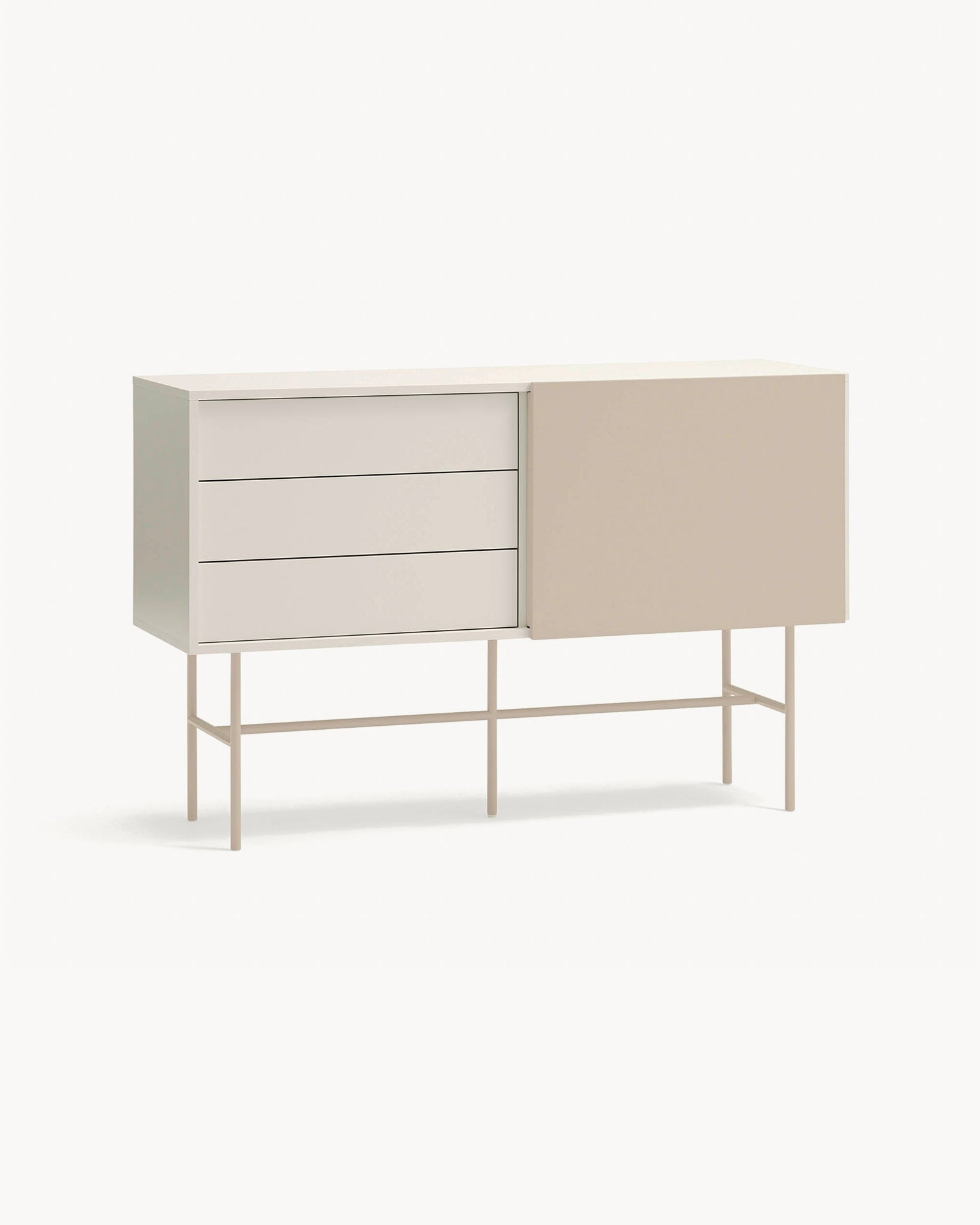 Credenza con anta scorrevole Nube
